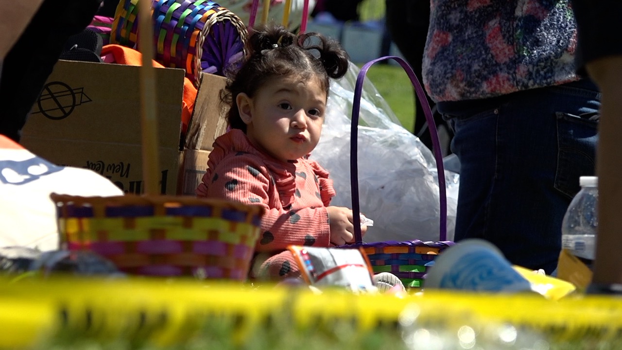 Hundreds of families enjoyed "Peace in the Park" on Easter weekend.