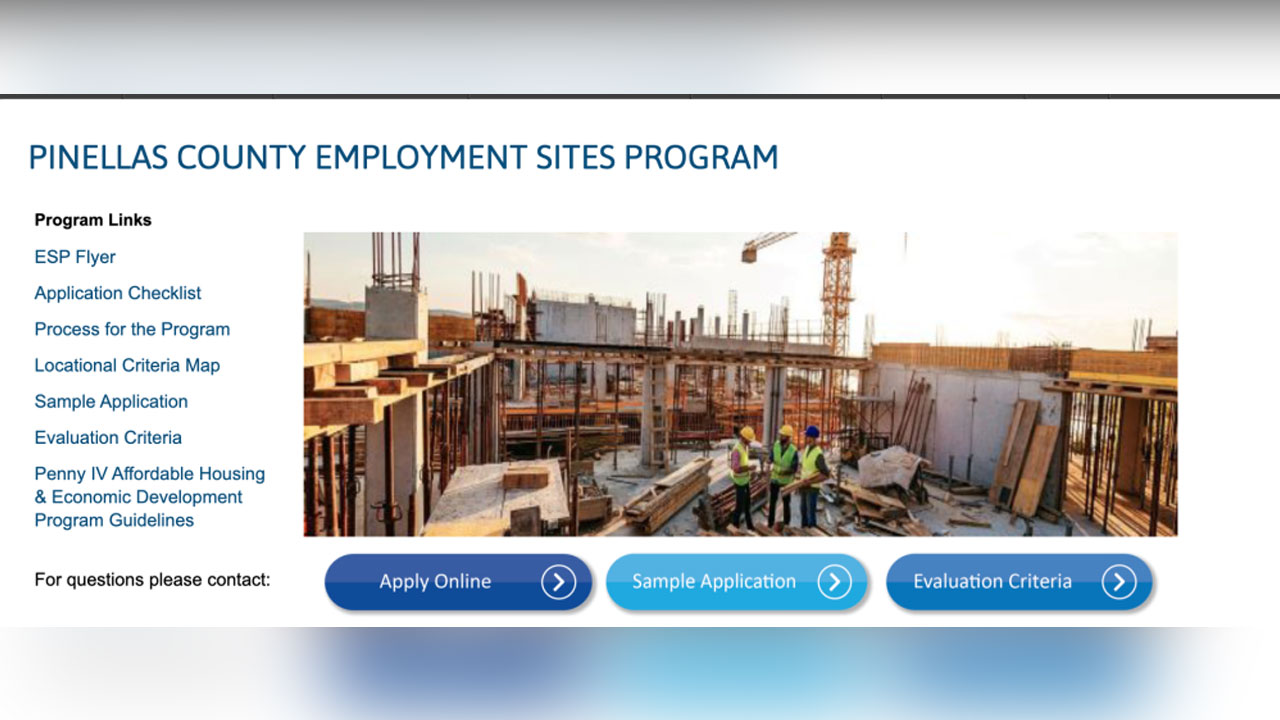 Pinellas Employment Sites Program