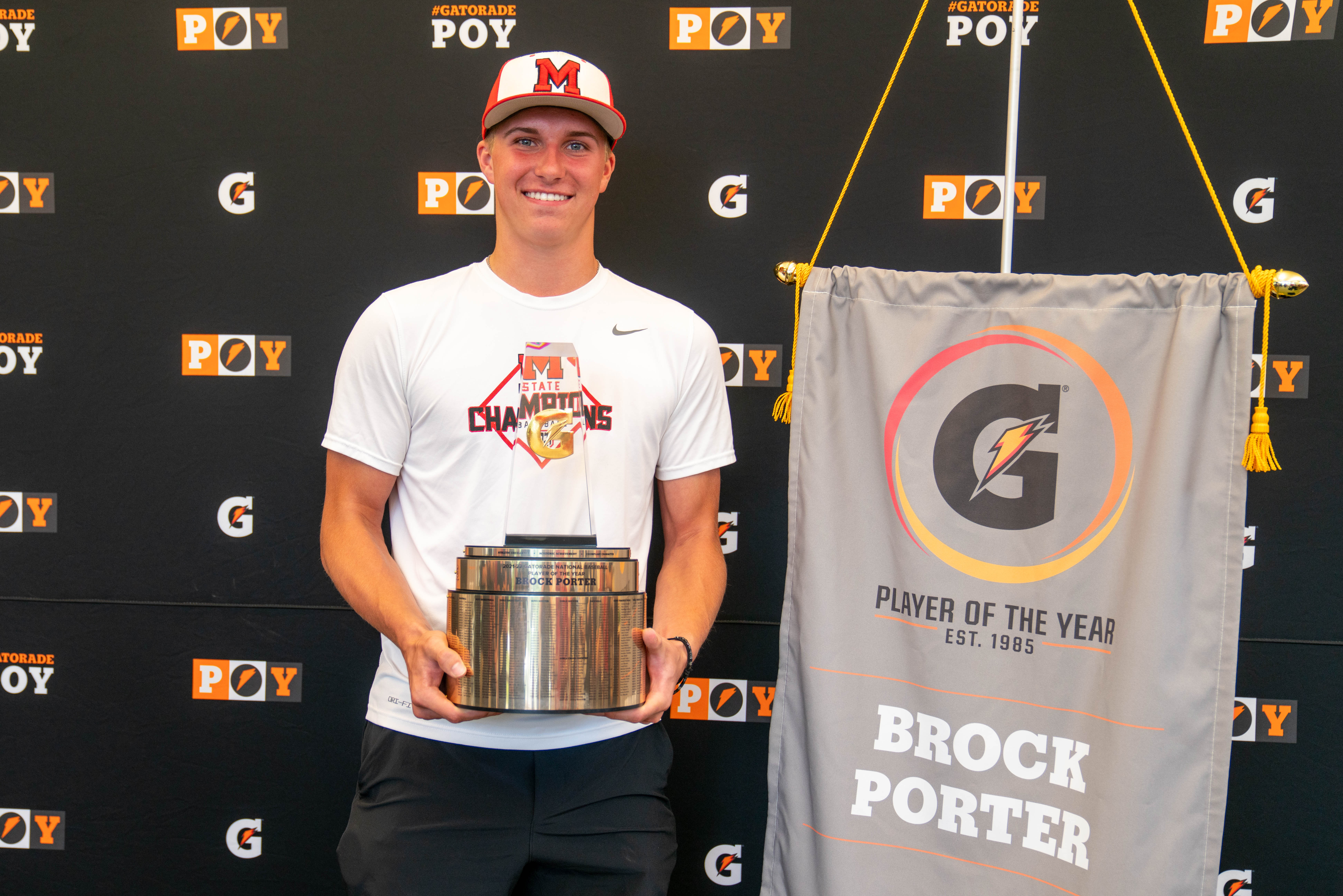 Brock Porter Gatorade National Player of the Year