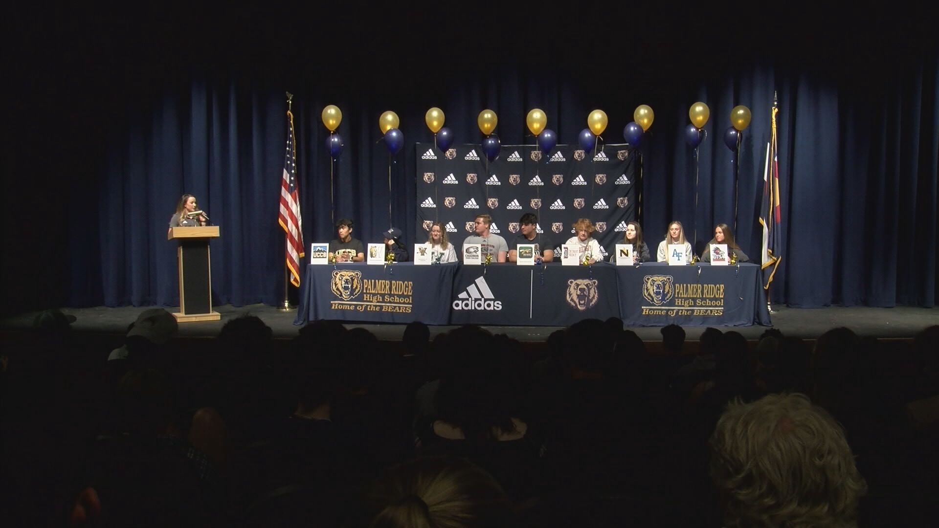 Palmer Ridge hosts signing day; eight student-athletes sign