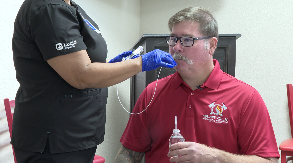 Suffolk Fire holds cancer detection screenings to detect early cancer