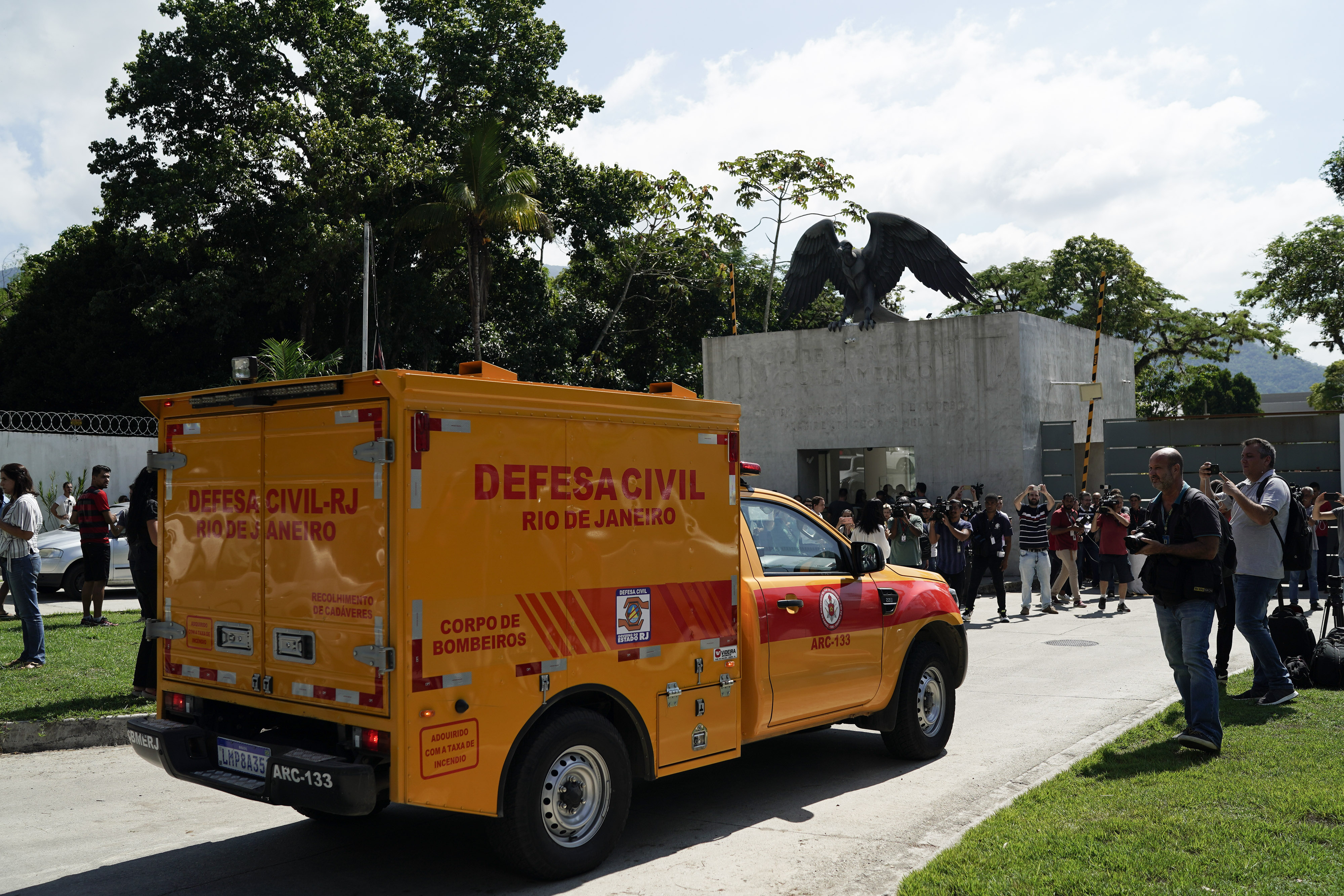 Brazil Soccer Team Fire