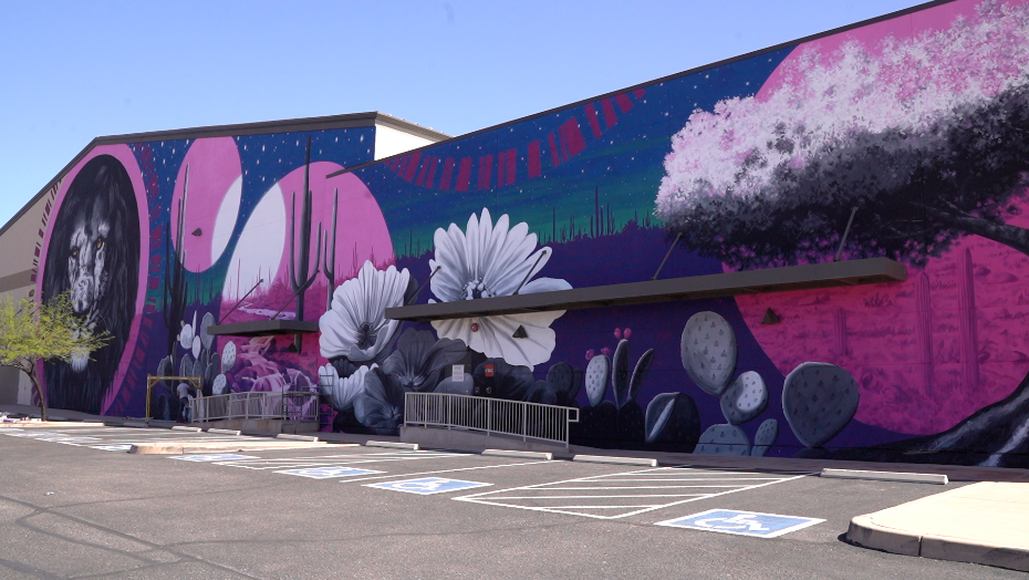 Joe Pagac's largest mural