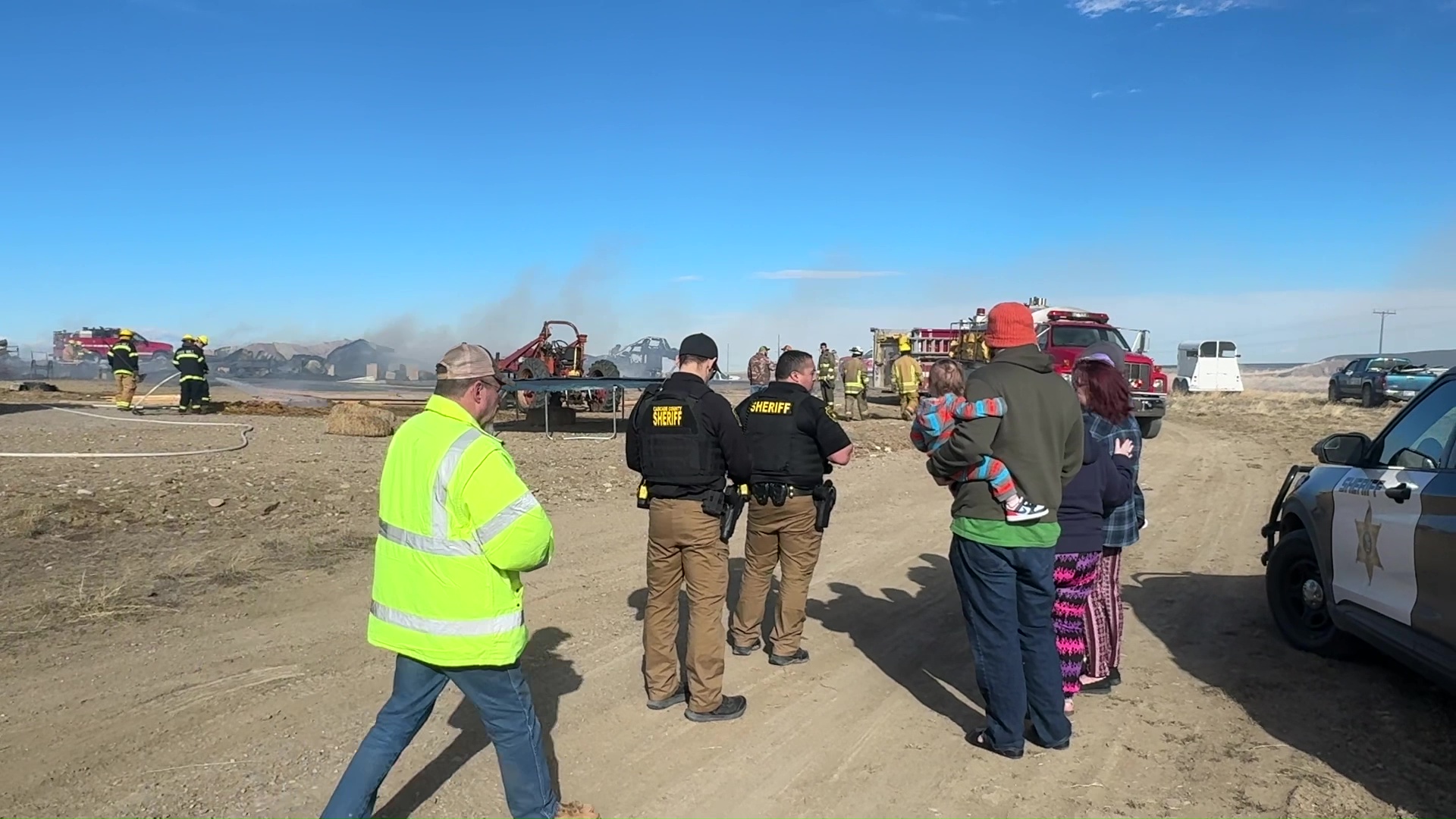 Fire leaves Vaughn-area family homeless