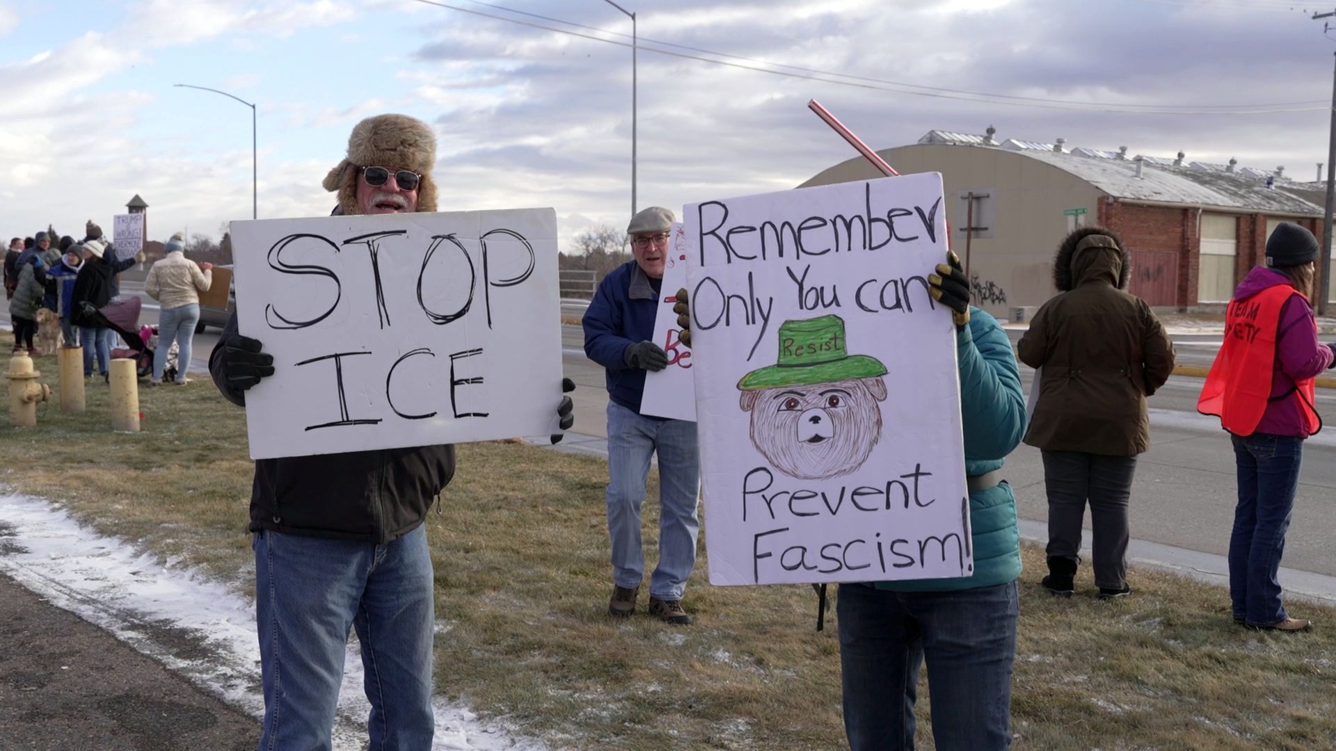 Protesters rally in Great Falls after controversial ICE shooting in Minneapolis