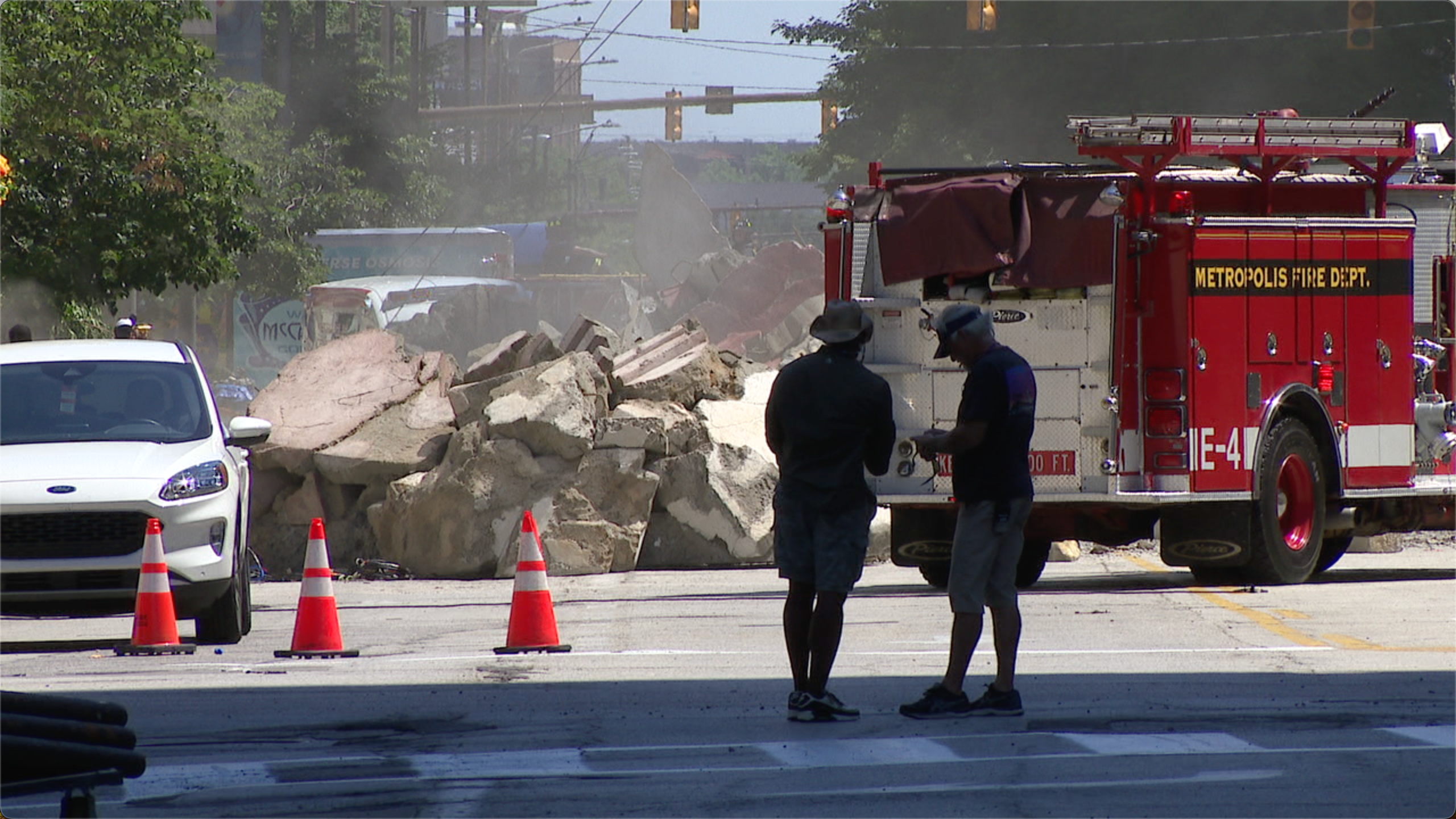 Superman filming in Cleveland