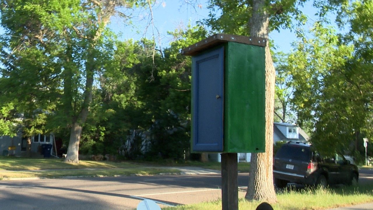 "Little Blessing Box" goes up in Great Falls