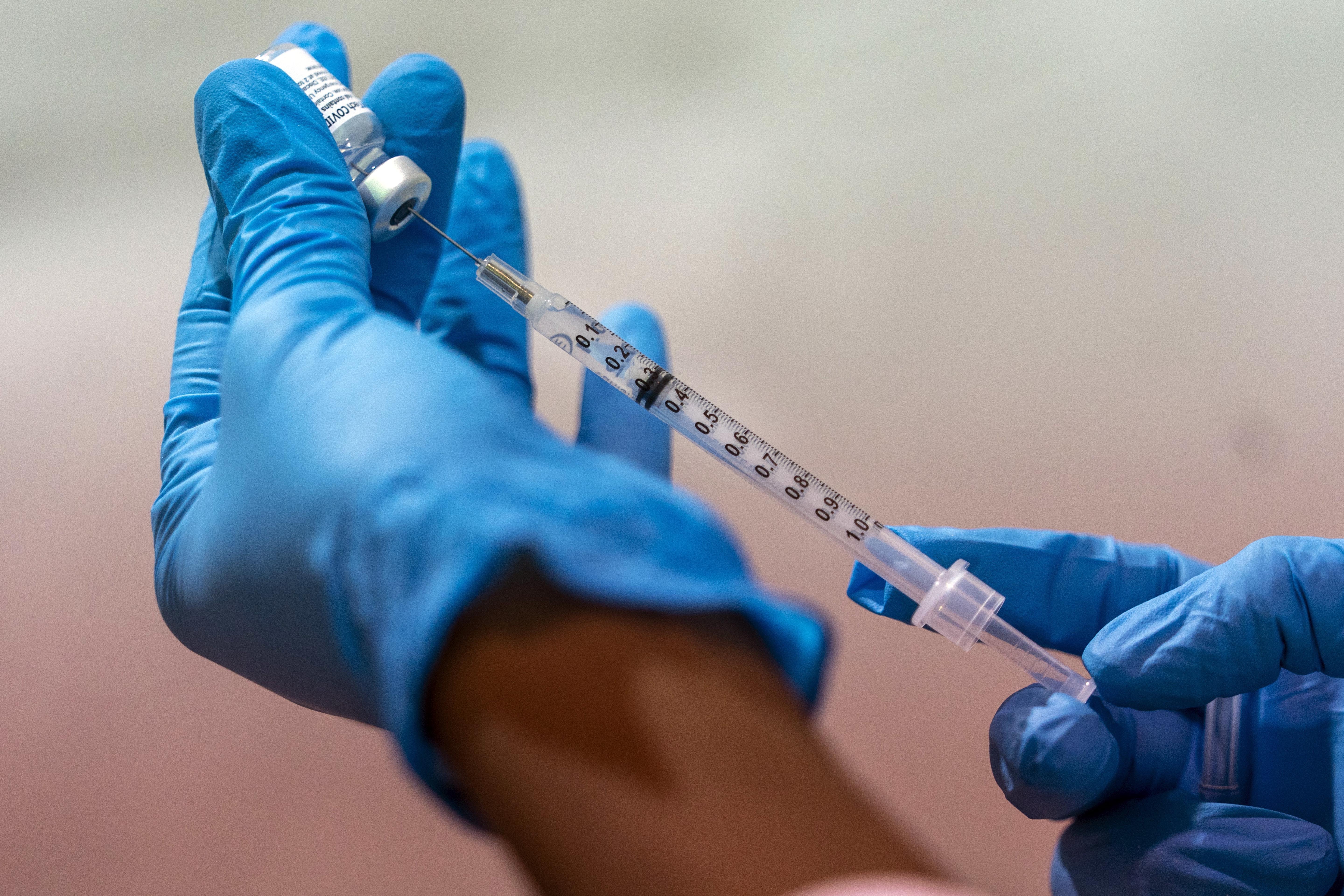 coronavirus vaccine AP