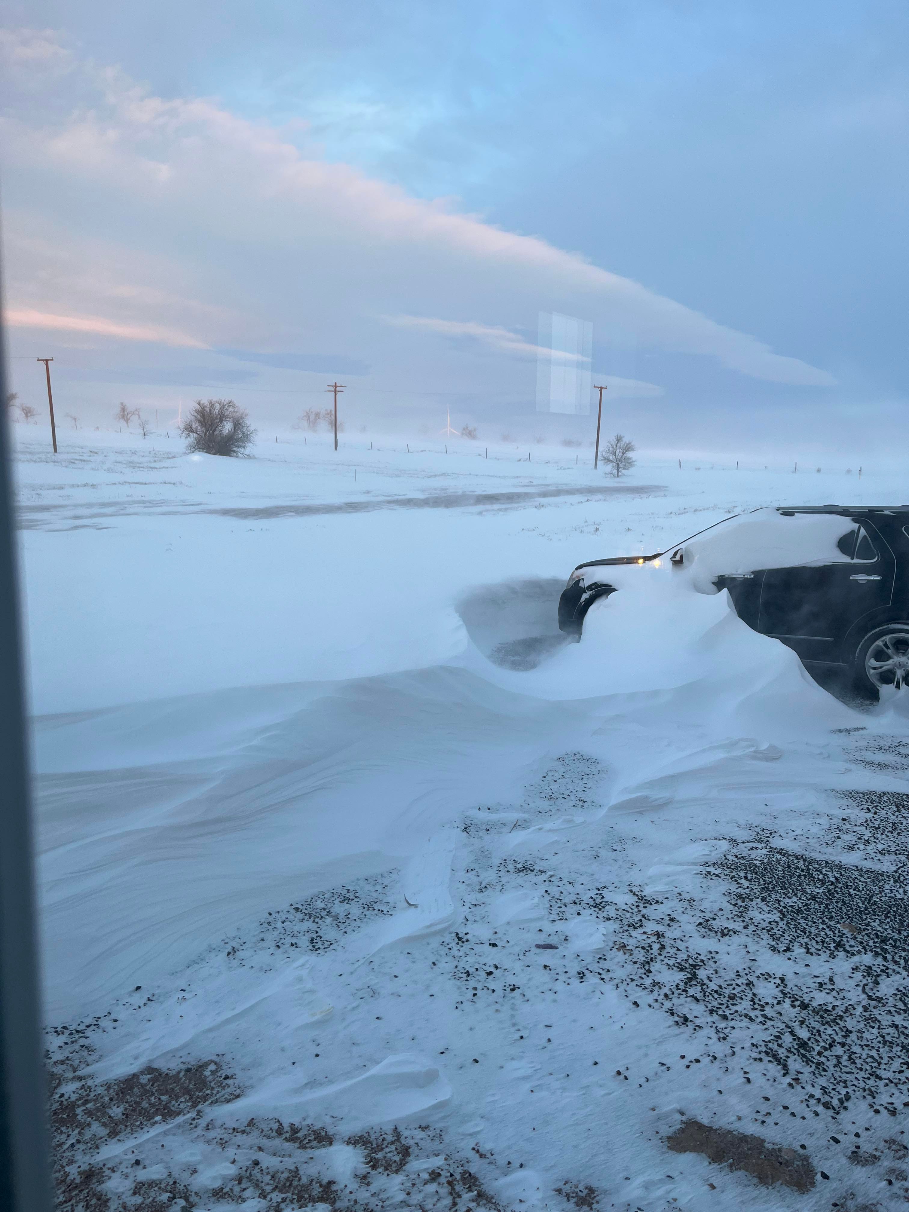 town of Fleming in Logan County snow_Darci Muller