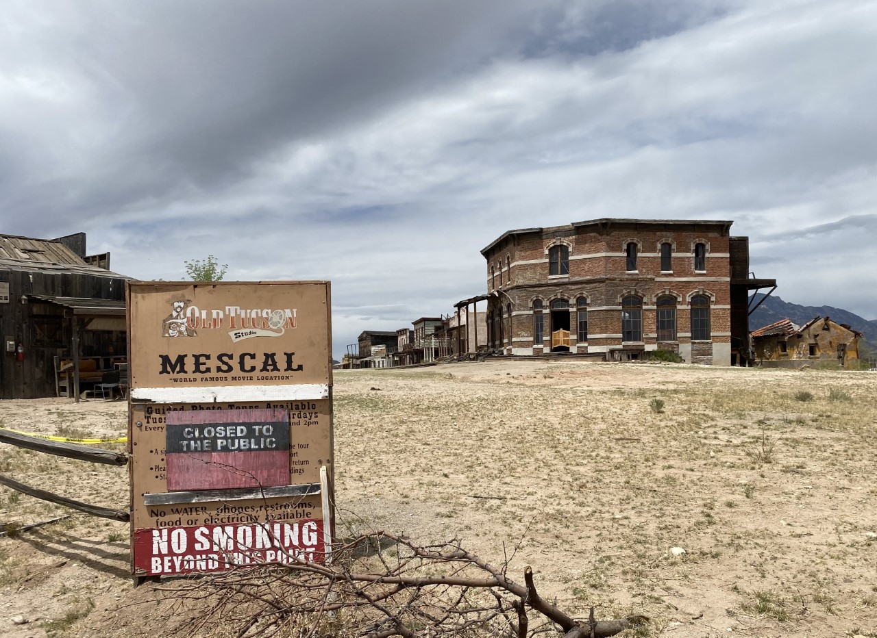 Mescal Movie Set in Mescal, Ariz. 