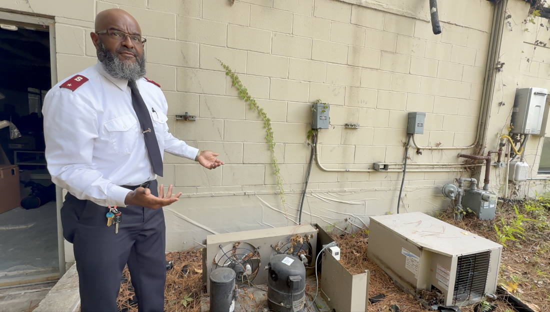 Stolen property at The Salvation Army severs food distribution to the community