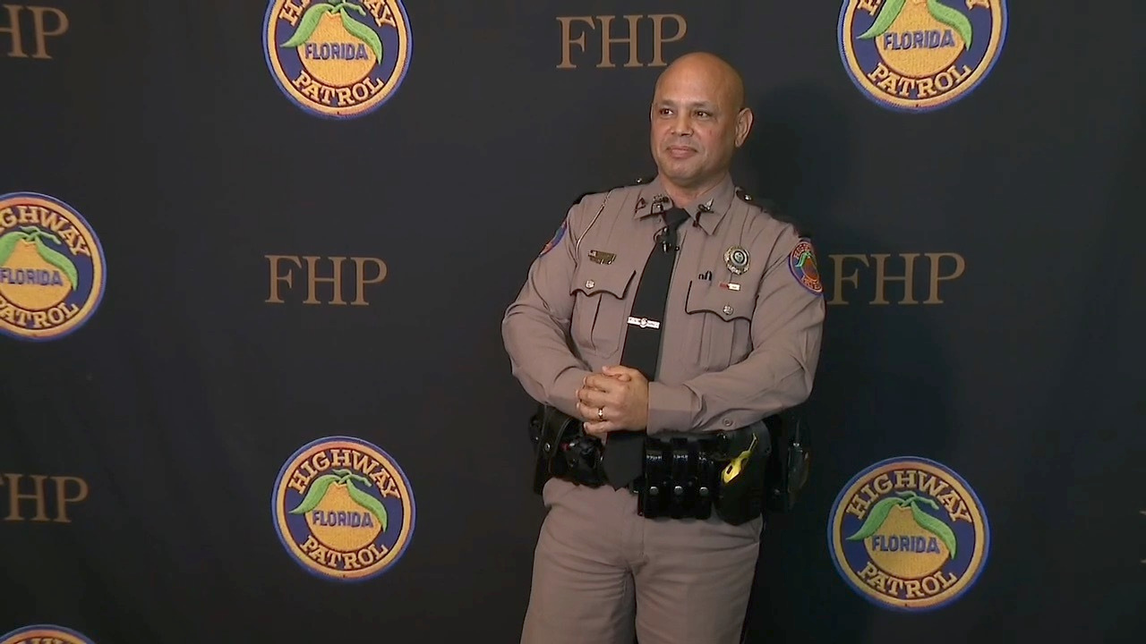 FHP trooper hailed a hero after helping choking baby