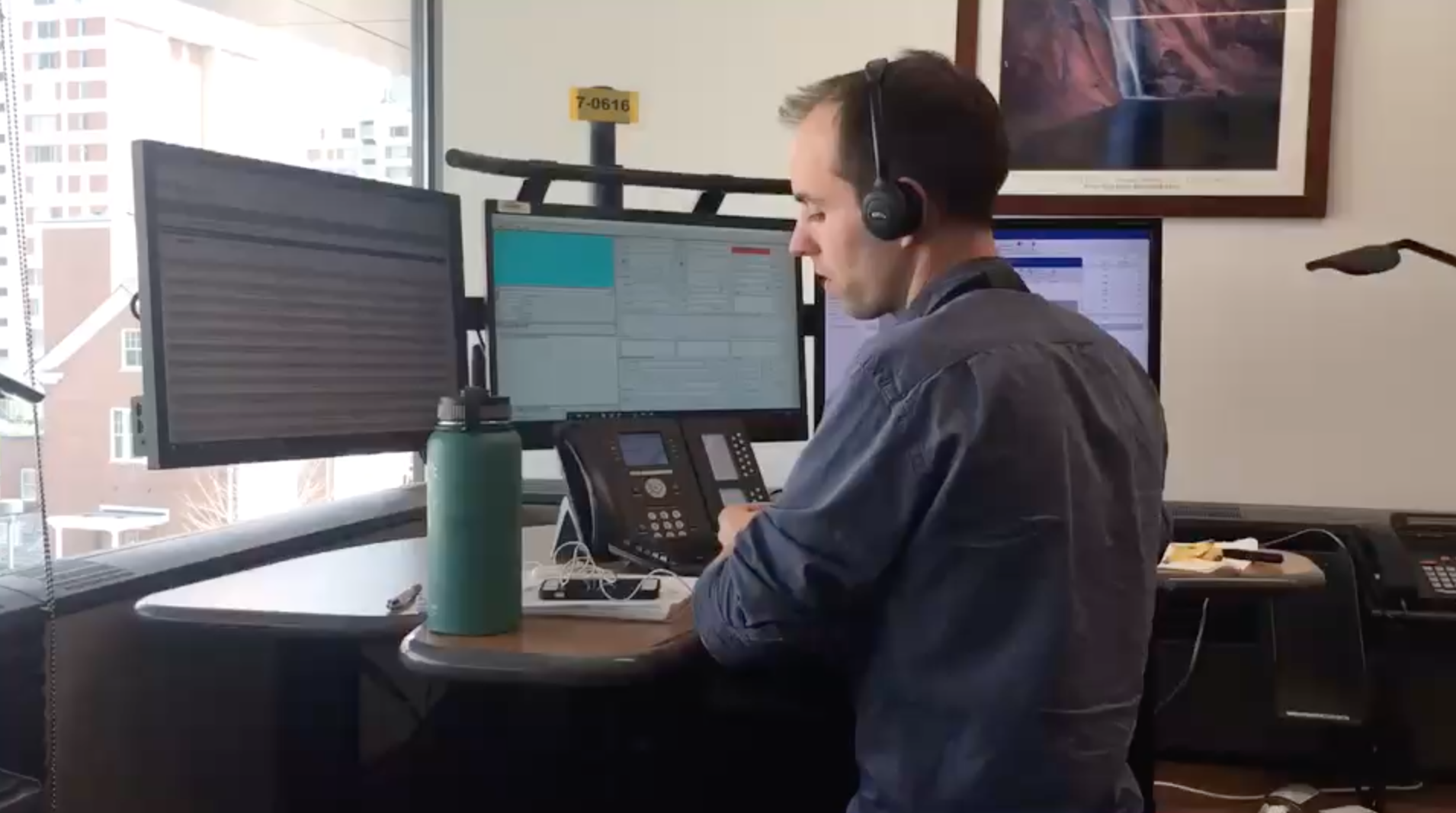 Poison Control worker