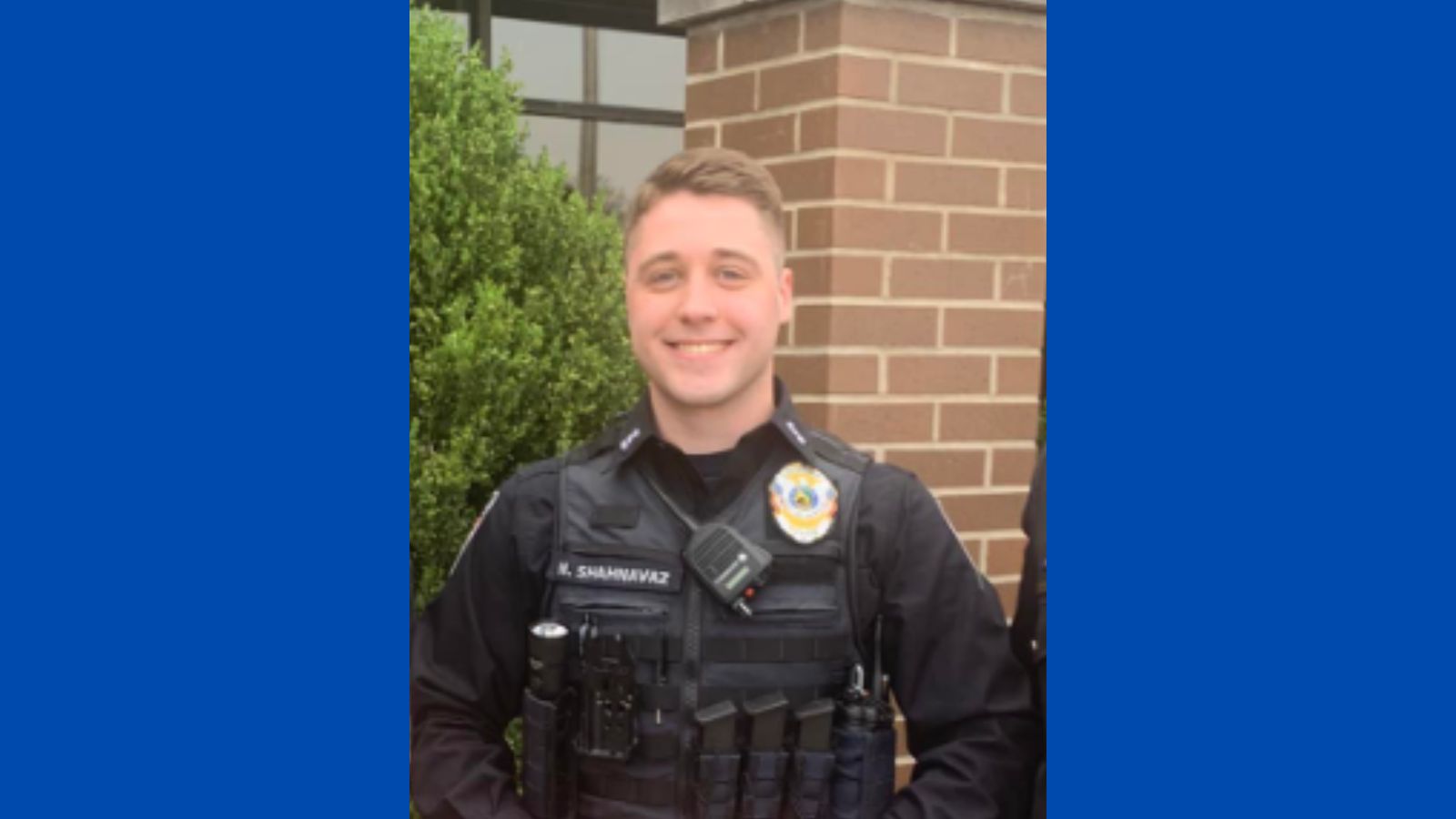 Elwood Police Officer Noah Shahnavaz