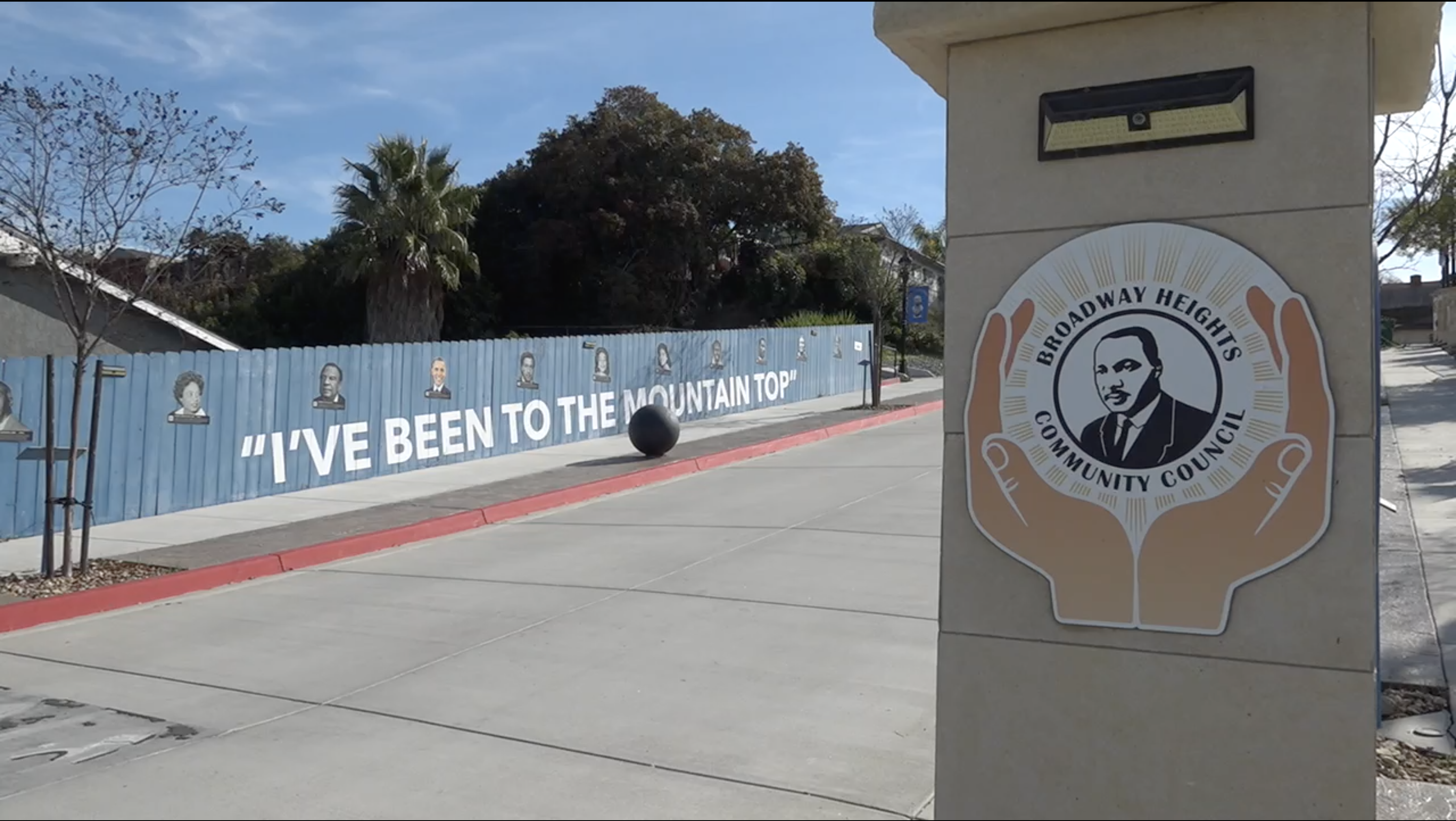 Broadway Heights interactive exhibit honors Dr. Martin Luther King Jr.