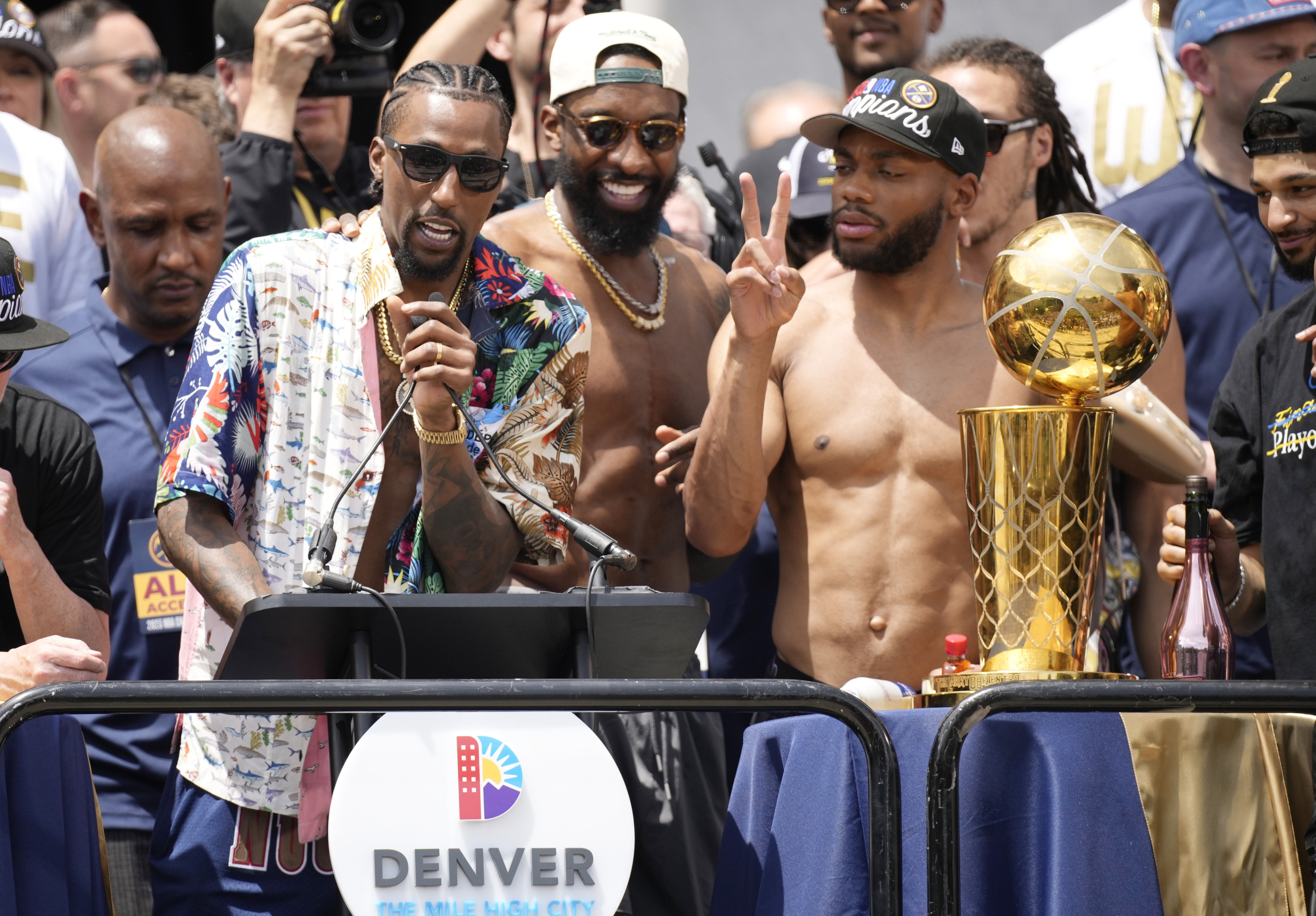 Nuggets Parade Basketball