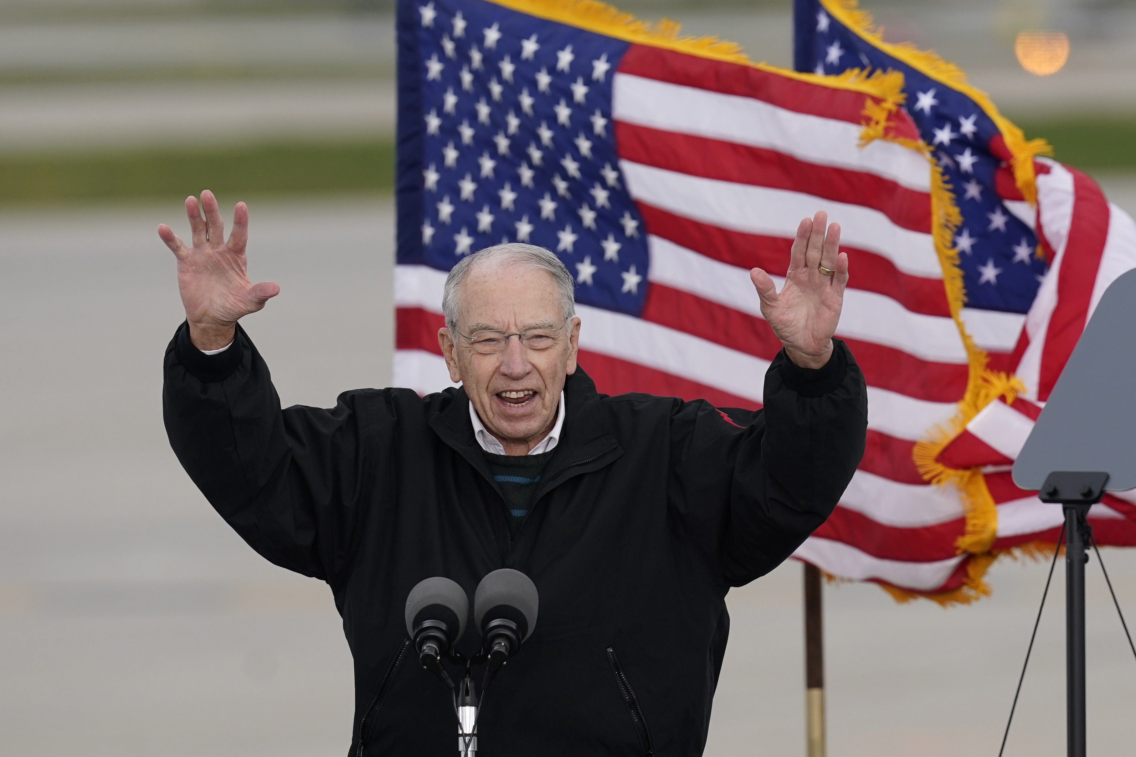 Oldest GOP Senator Chuck Grassley confirms he tested positive for coronavirus