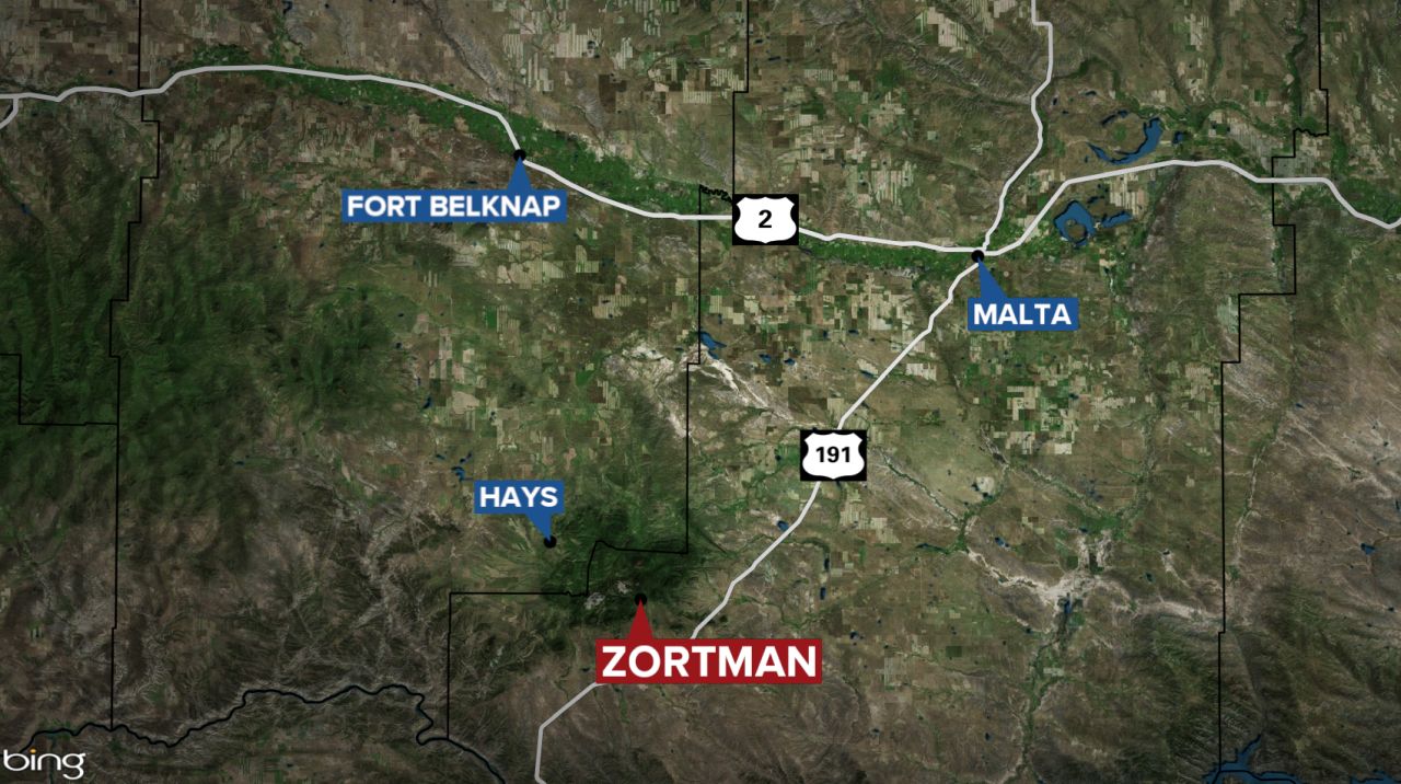 zortman map