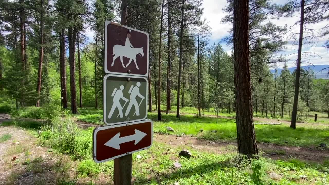 camping sign