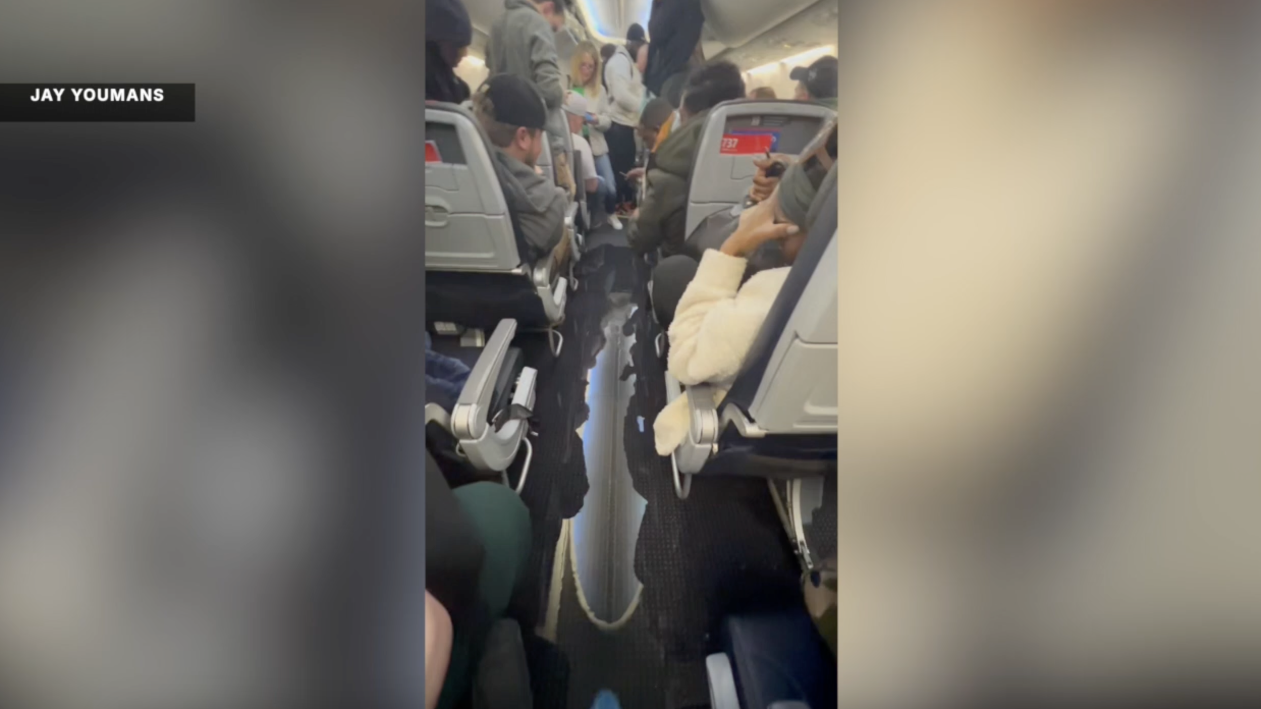 pipe burst American Airlines flight winter storm travel 01272025.png