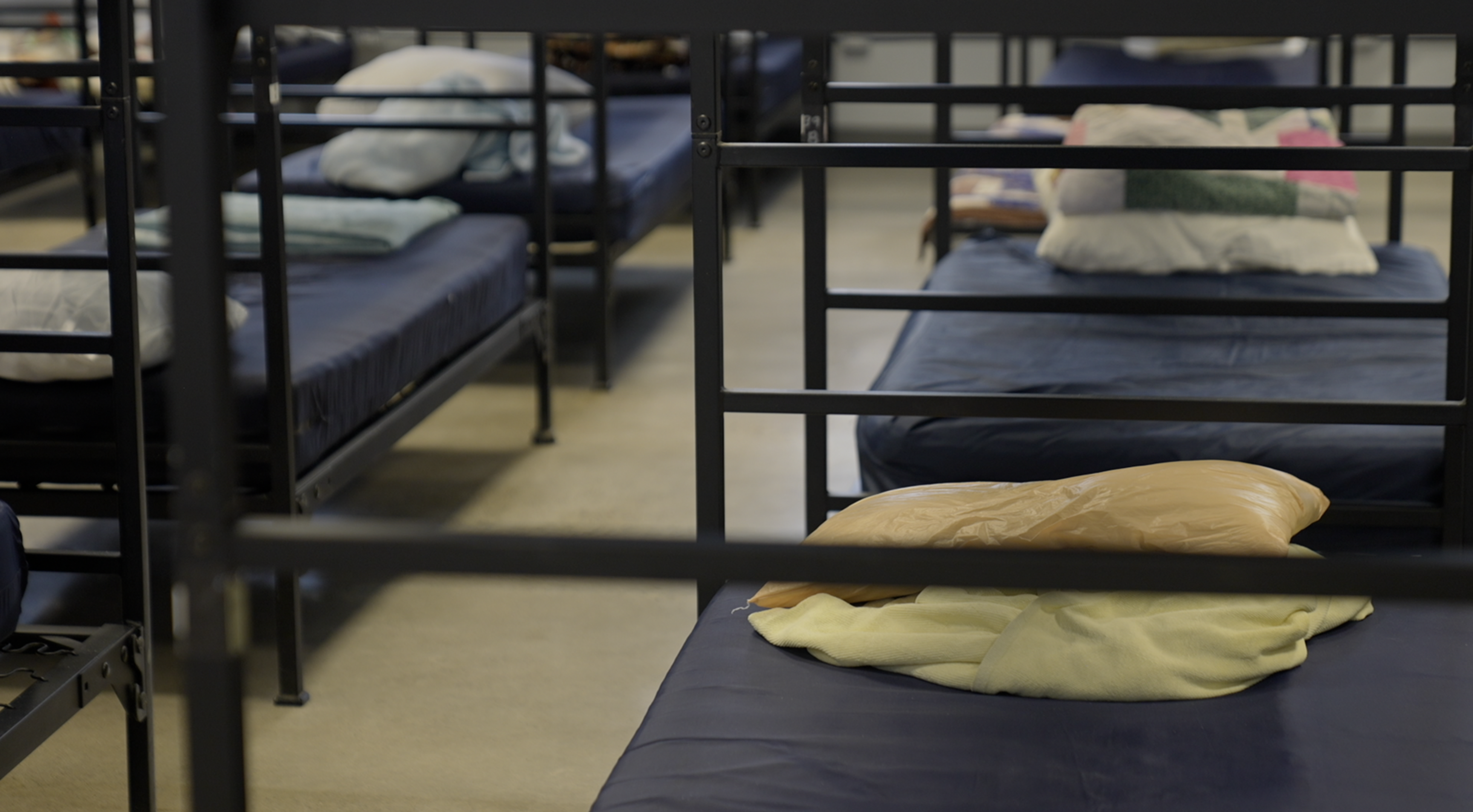 City Rescue Mission beds