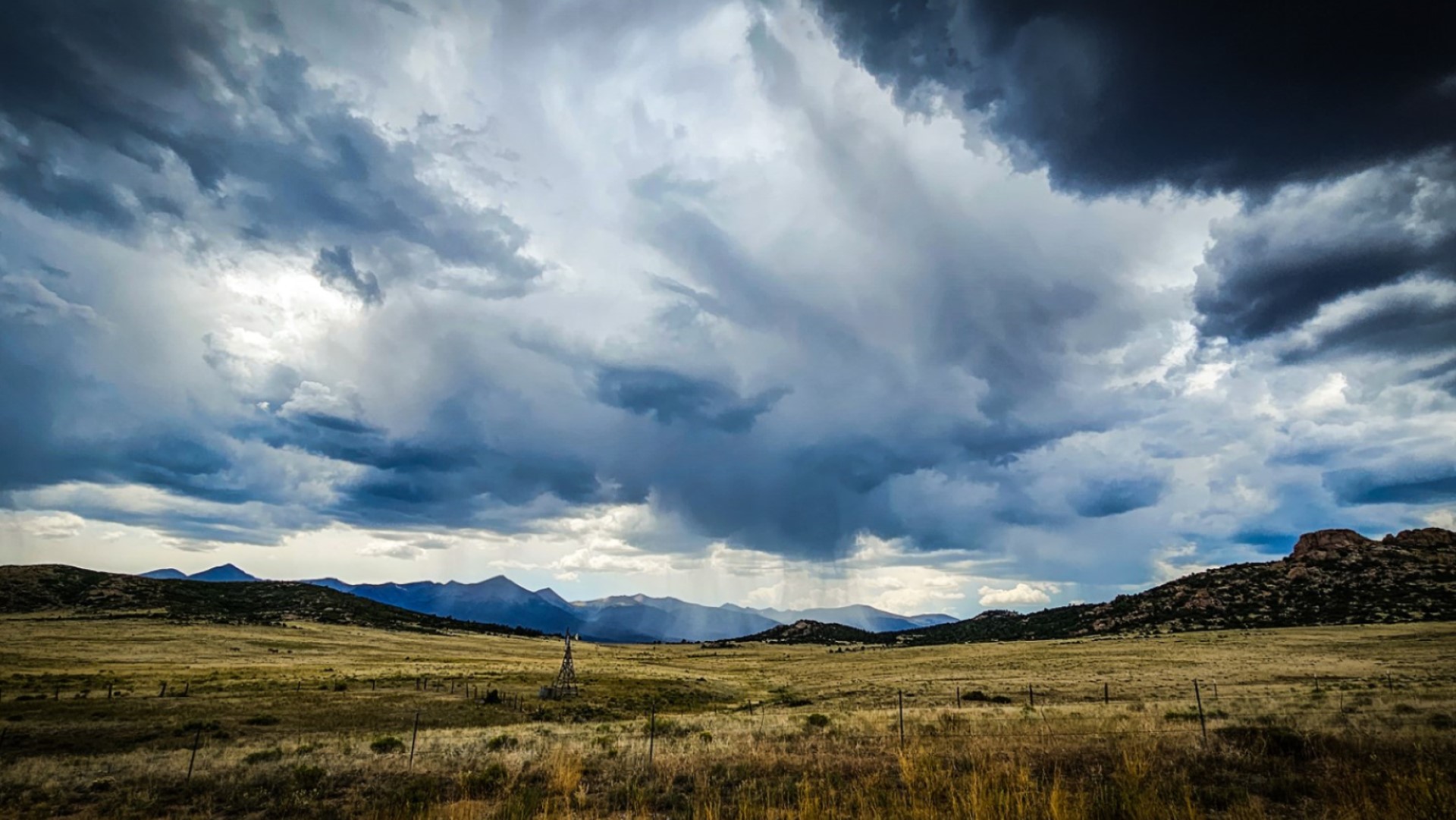 Stormy Sangre de Cristo Mountains