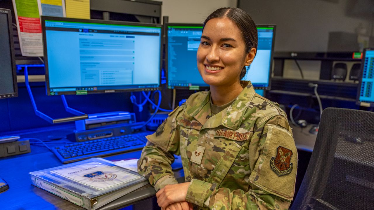 Senior Airman Monica Figueroa Santos of the 341st Missile Wing at Malmstrom Air Force Base