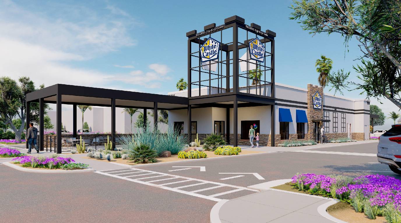 White Castle's rendering of the new Tempe location. 