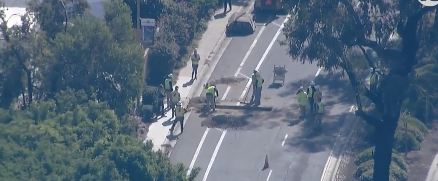 Tierrasanta Gas leak