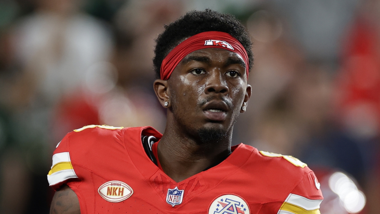 Kansas City Chiefs wide receiver Justyn Ross.
