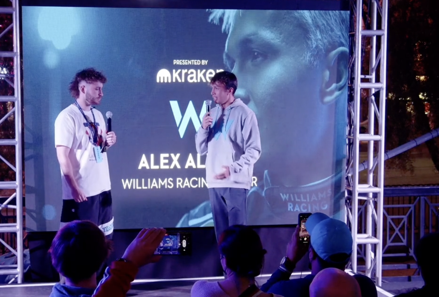 F1 driver Alex Albon