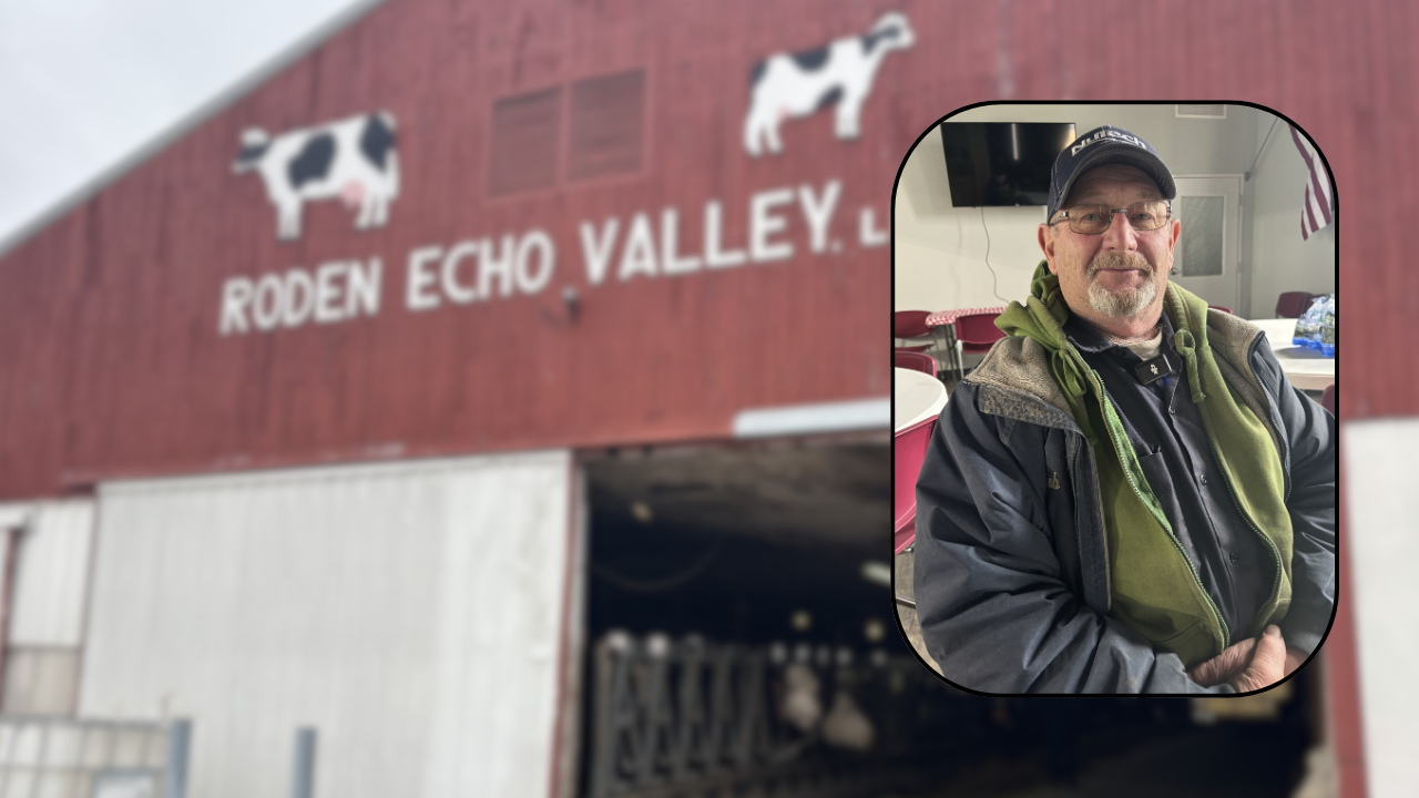 West Bend farmer Bob Roden expresses concerns about tariff impacts on agriculture while facing rising costs and stagnant crop prices