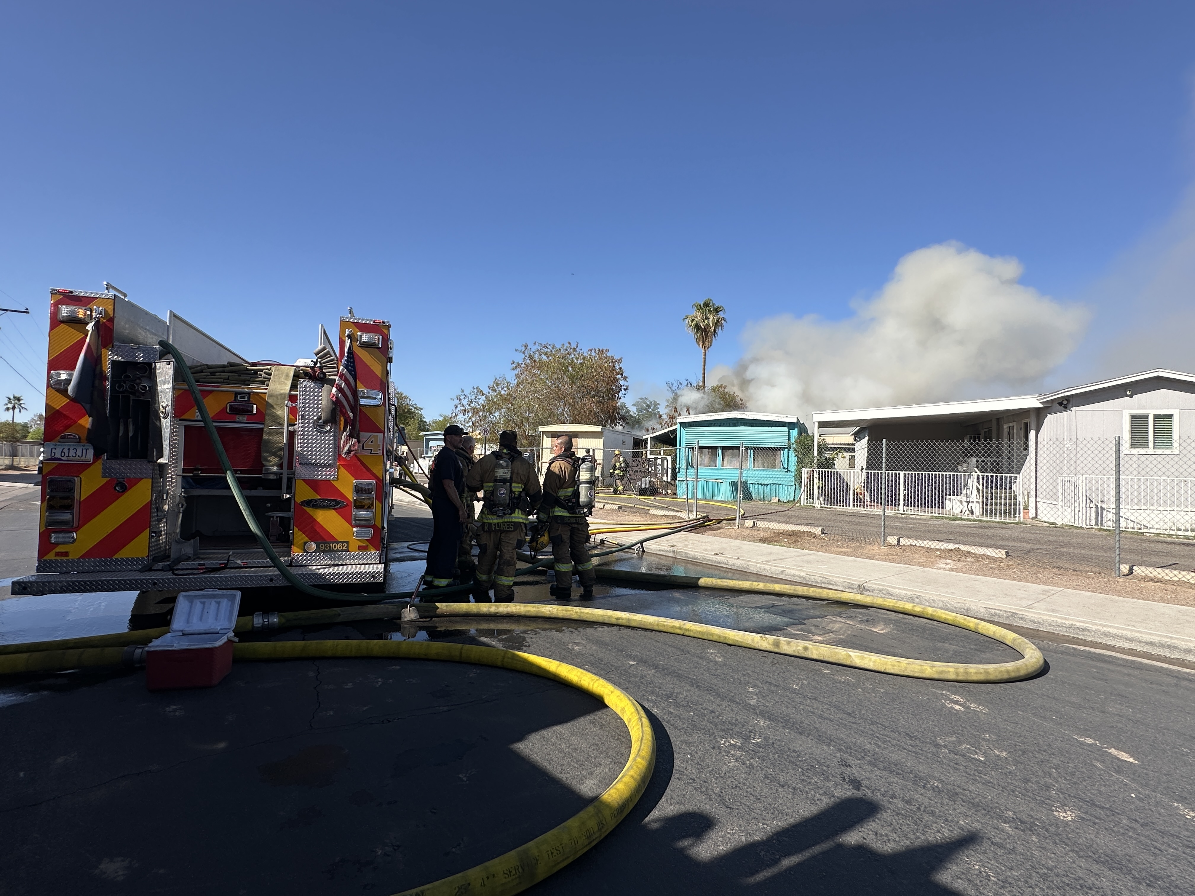 van buren mobile home fire 