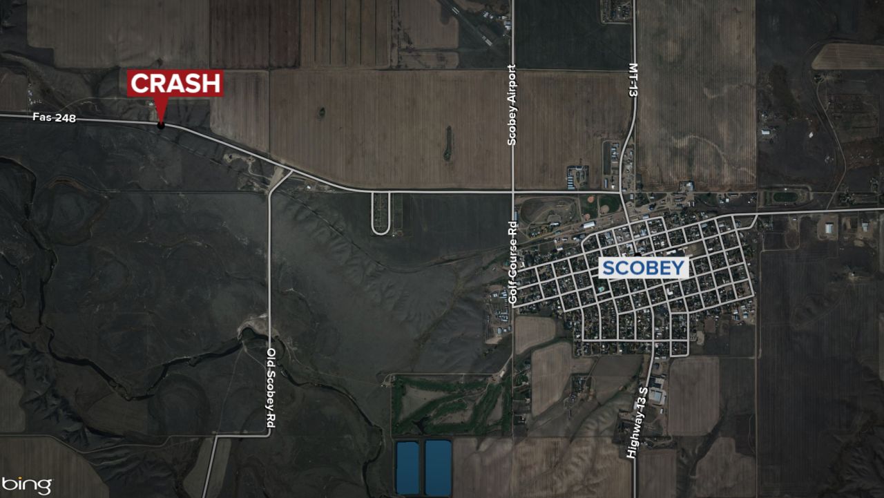 Man dies after a crash in Daniels County