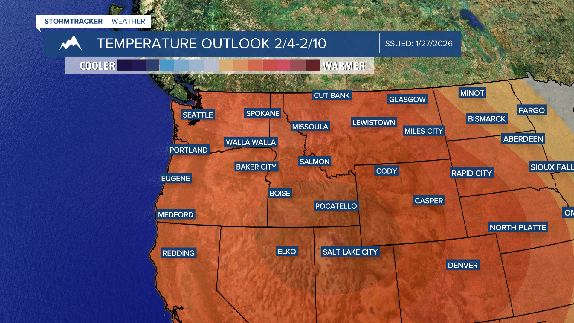 CPC Temperature Outlook