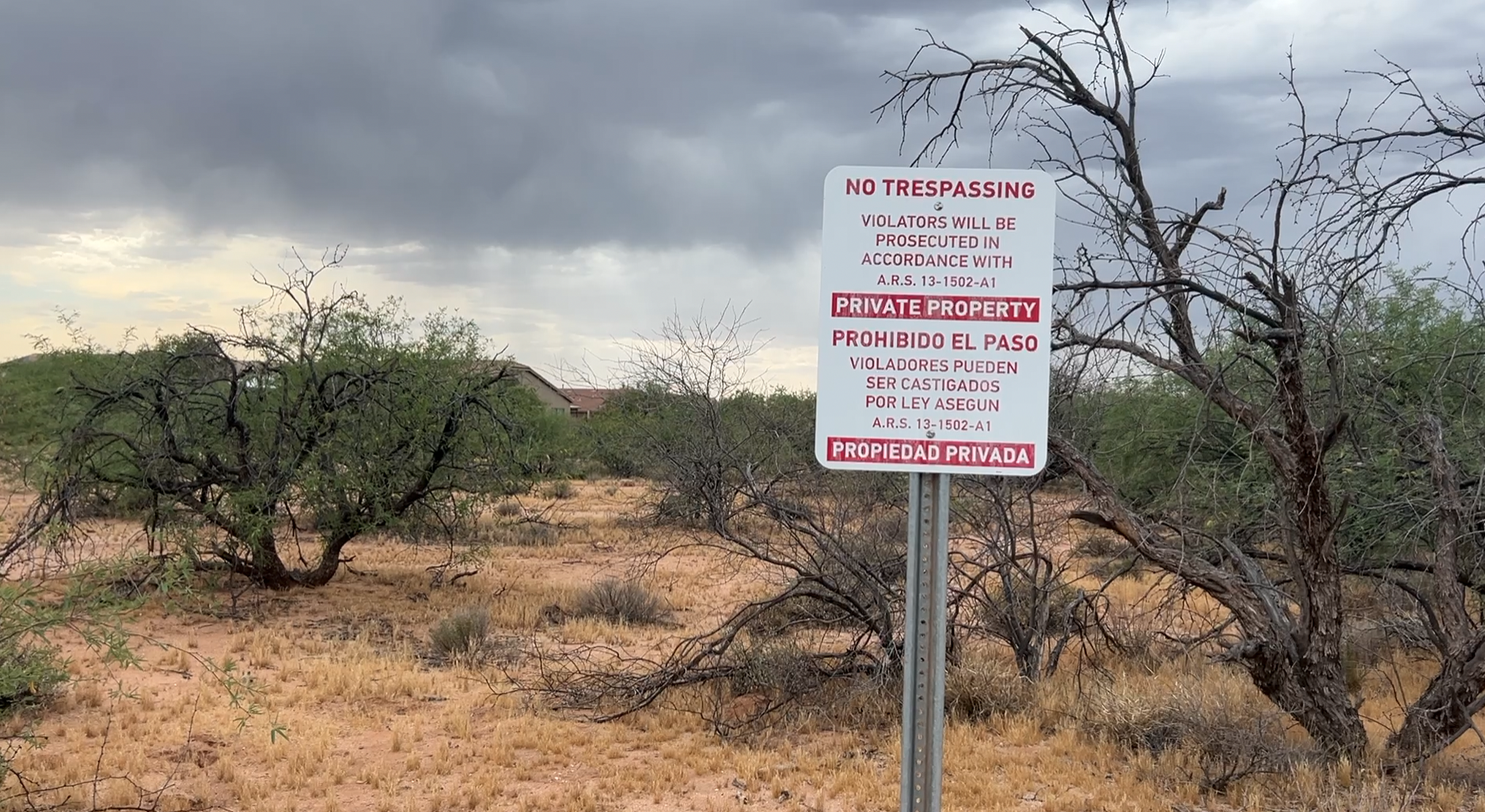 NO TRESPASSING