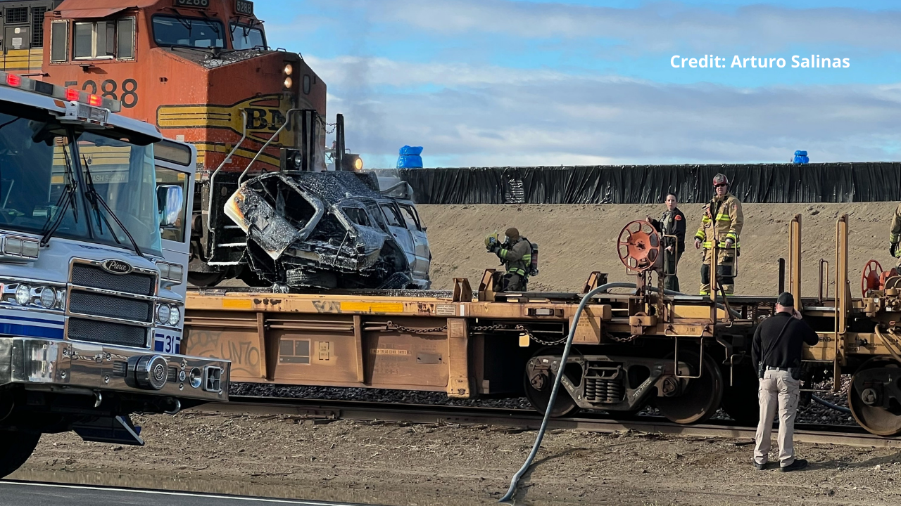 Car vs. Train Accident, Wasco, December 16, 2021