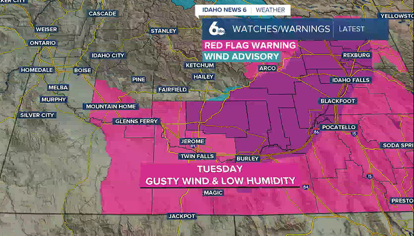 Watches/warnings 