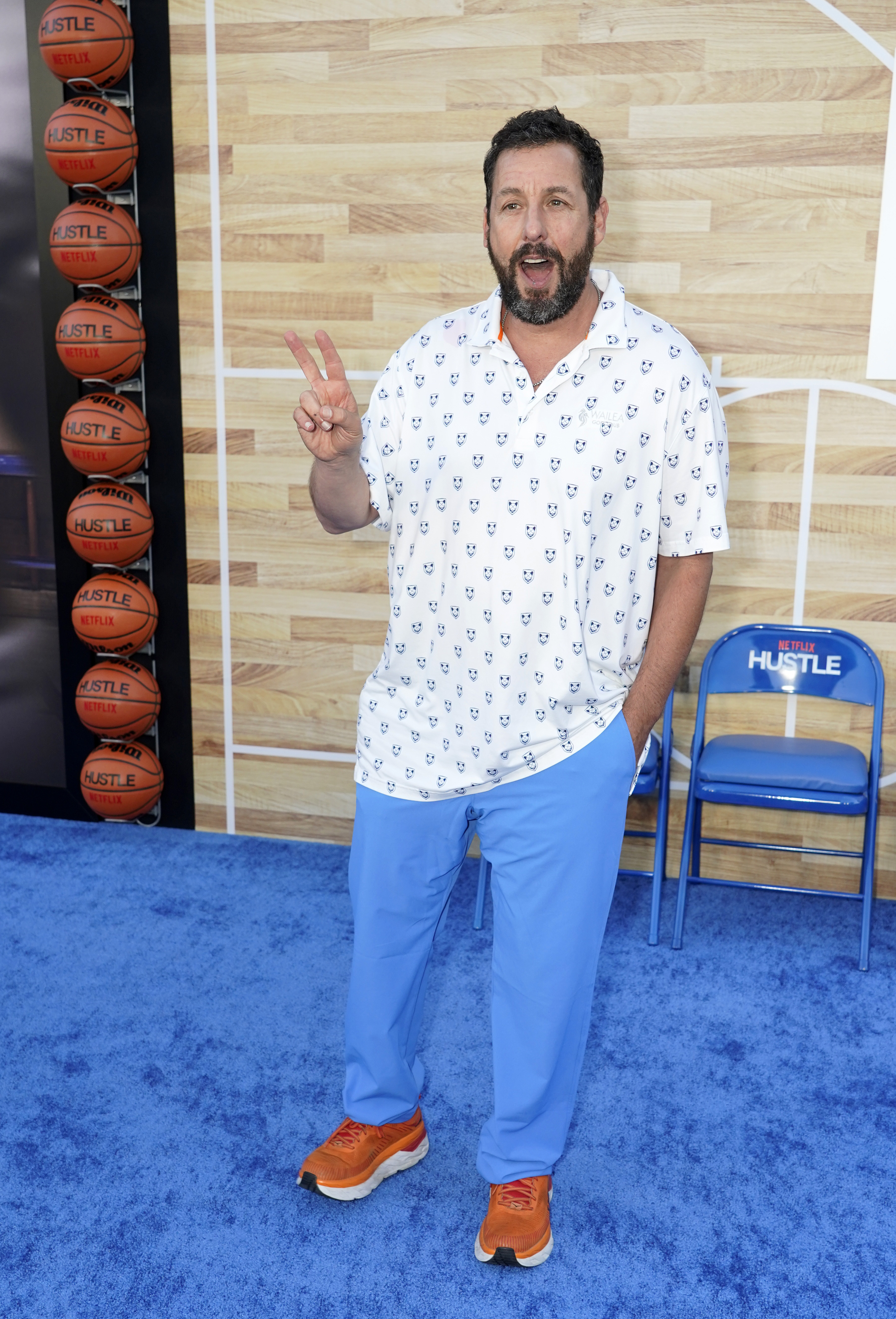 Adam Sandler at 'Hustle' premiere, June 1, 2022