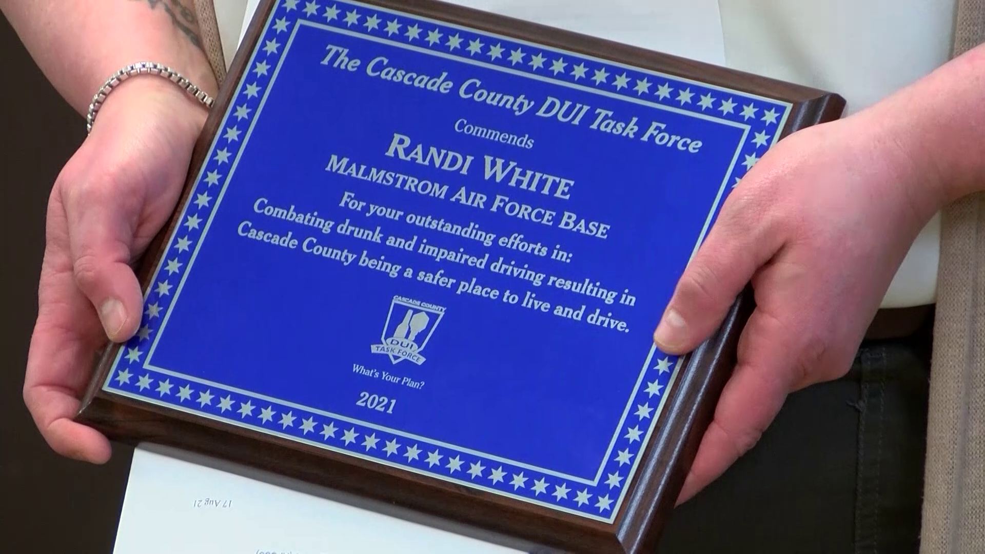 DUI Task Force members recognized for efforts - Vimarsana News