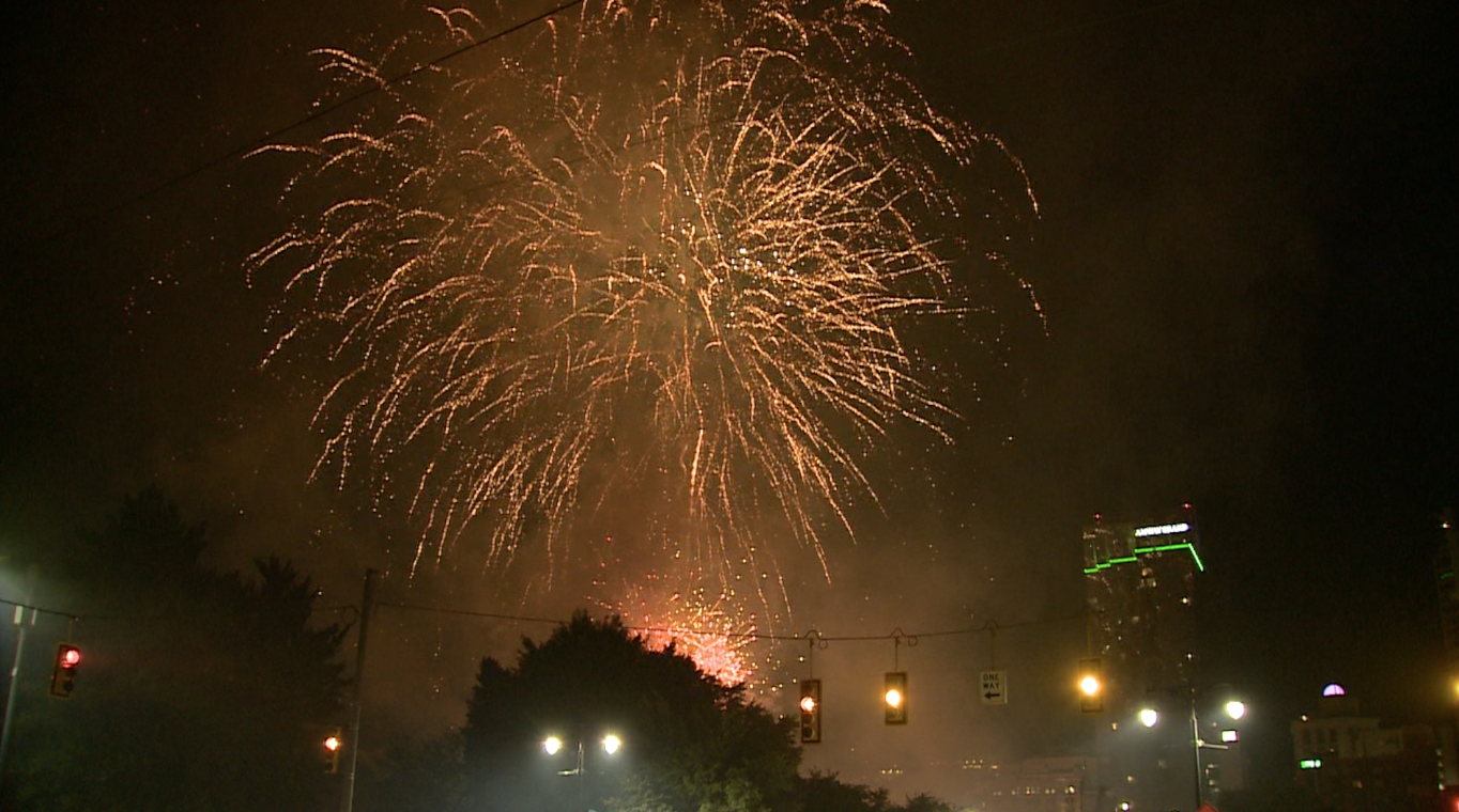 ArtPrize 2025 Fireworks