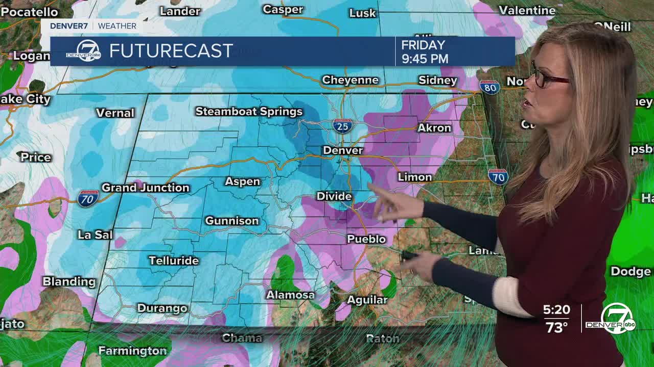 Snow chances next week