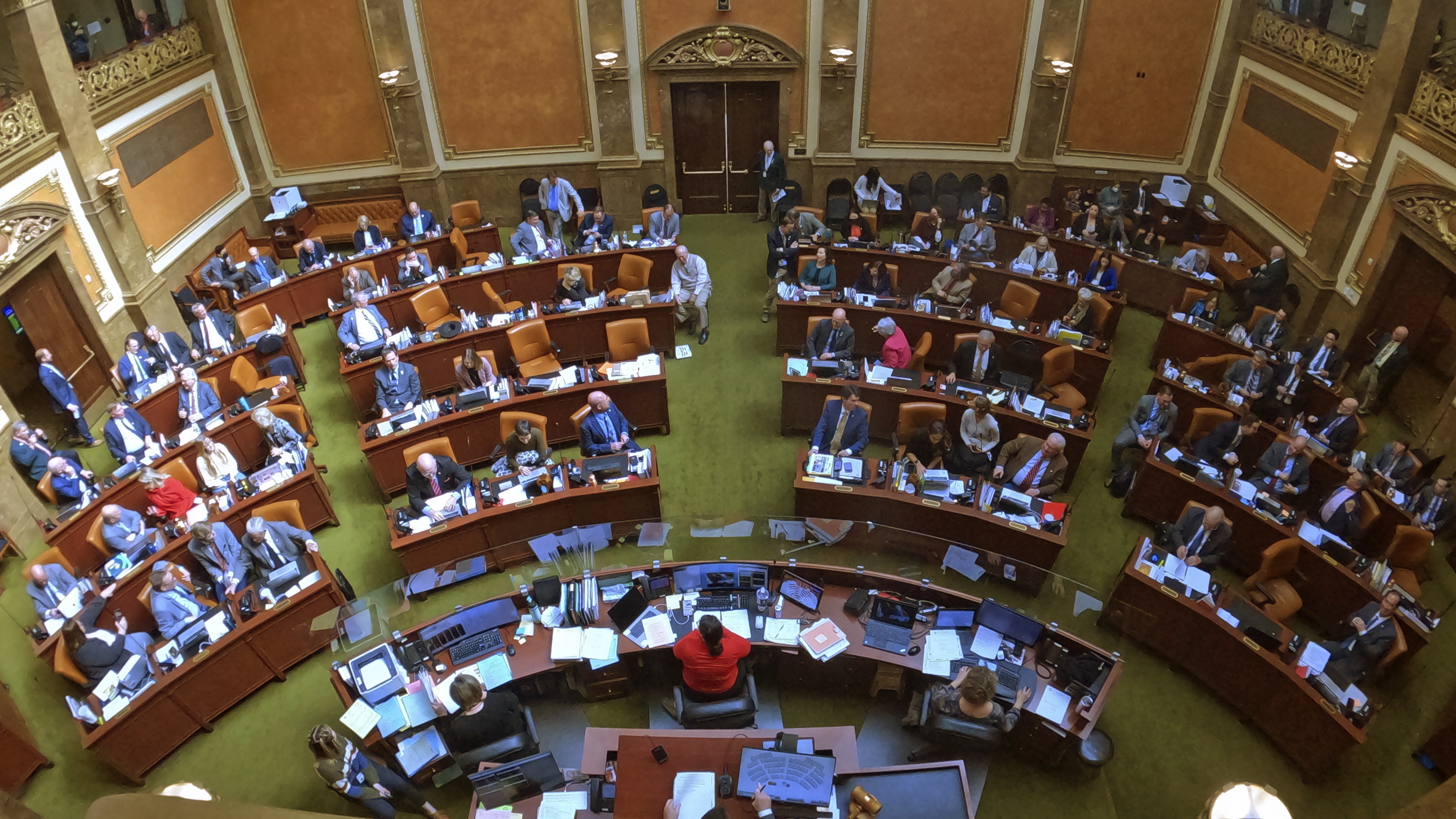 Utah Legislature Press Restrictions