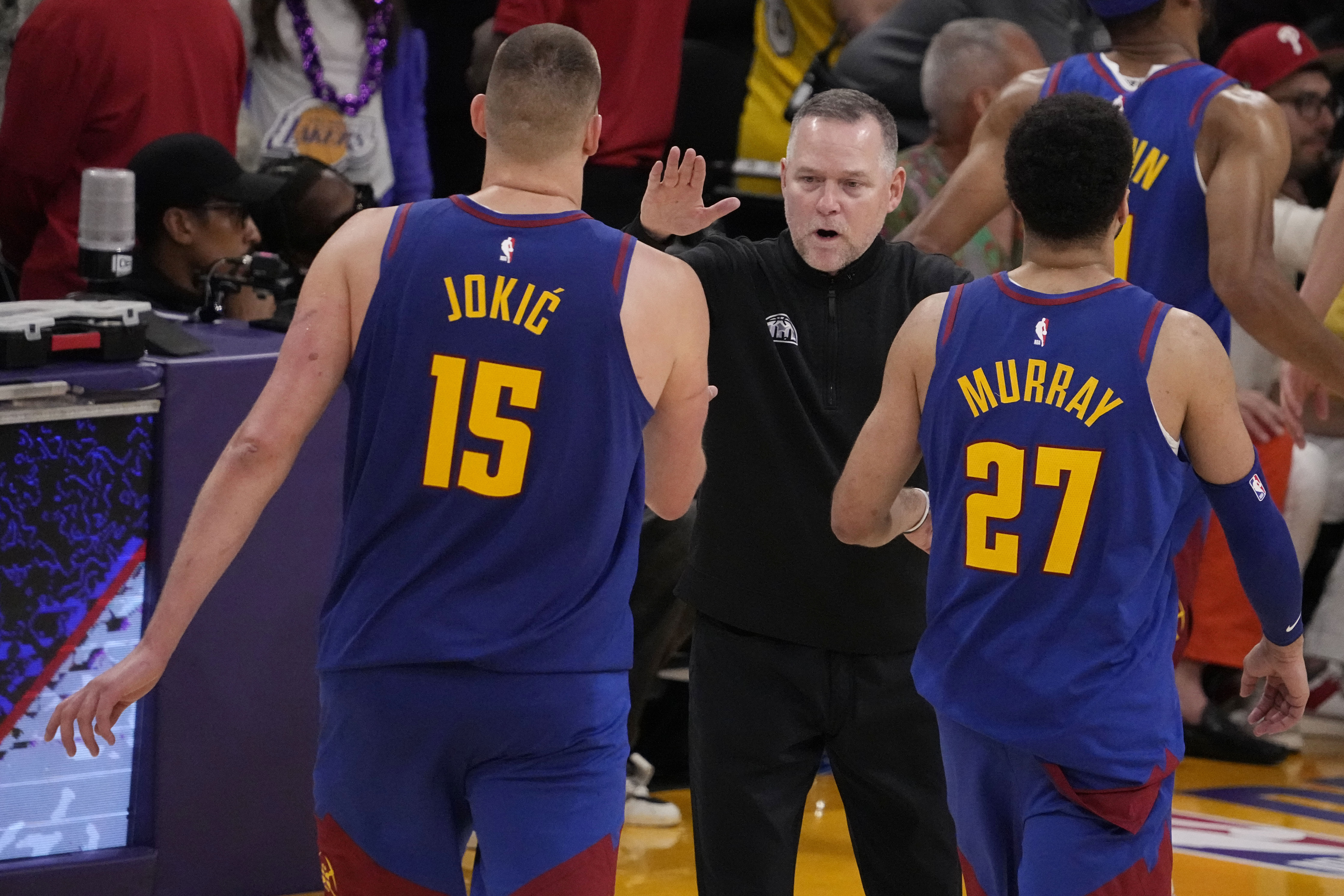 Nuggets Lakers Basketball