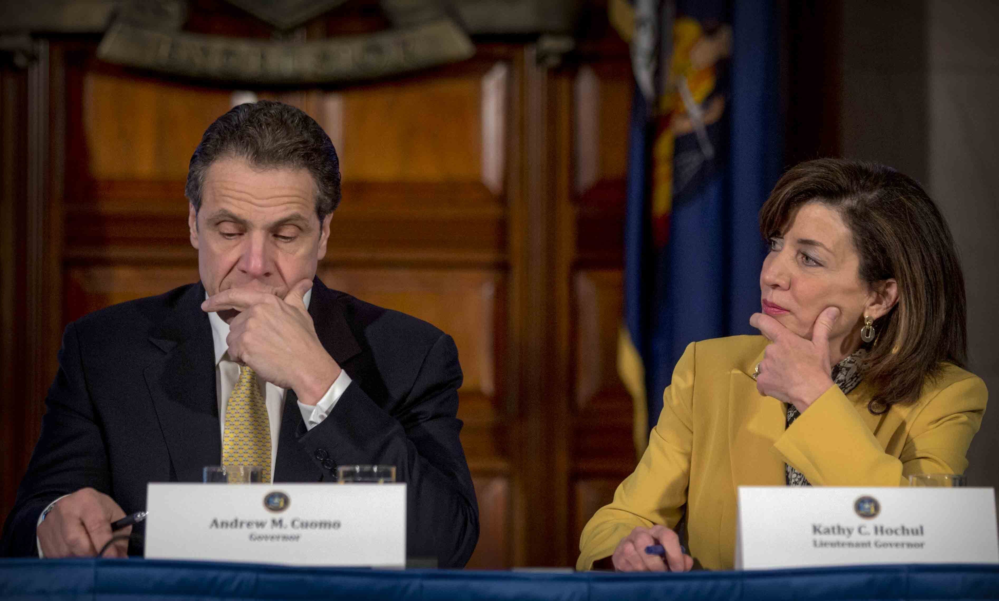 Andrew Cuomo, Kathy Hochul