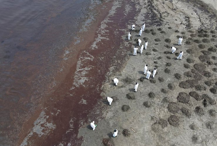 Peru Oil Spill Tonga