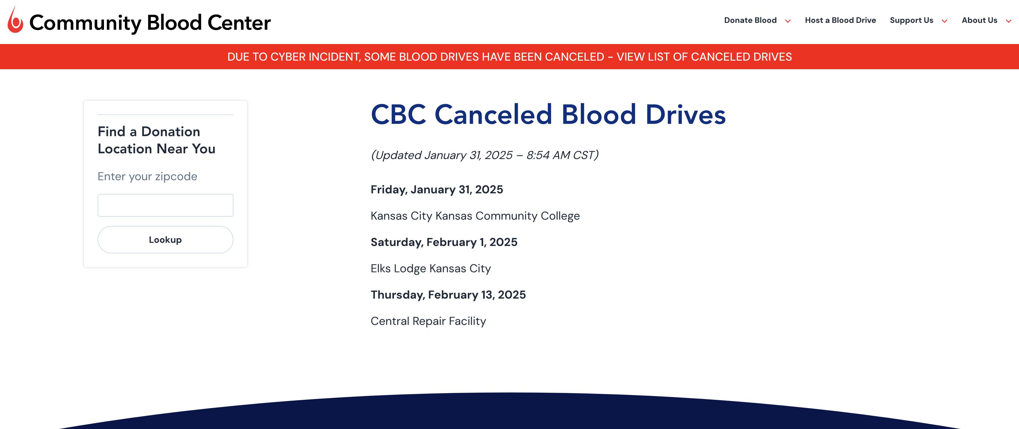 Community Blood Center 