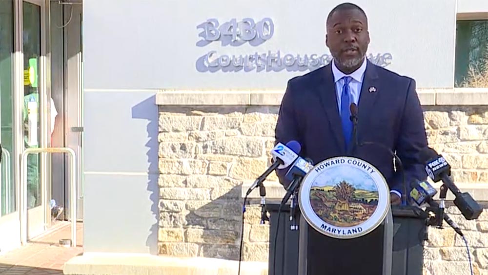 Howard County Executive Calvin Ball announces new COVID-19 restrictions 