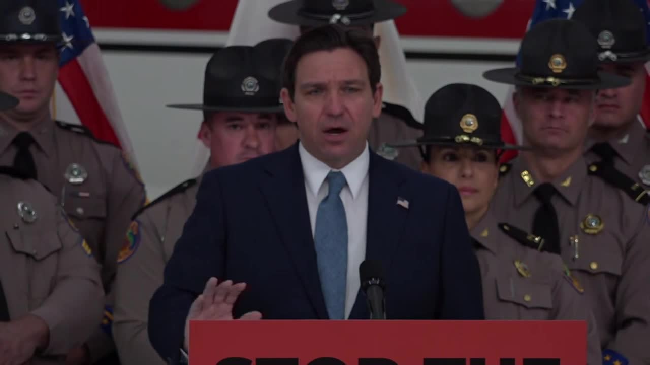 Florida Gov. Ron DeSantis speaks at a news conference in Jacksonville on Feb. 1, 2024.jpg