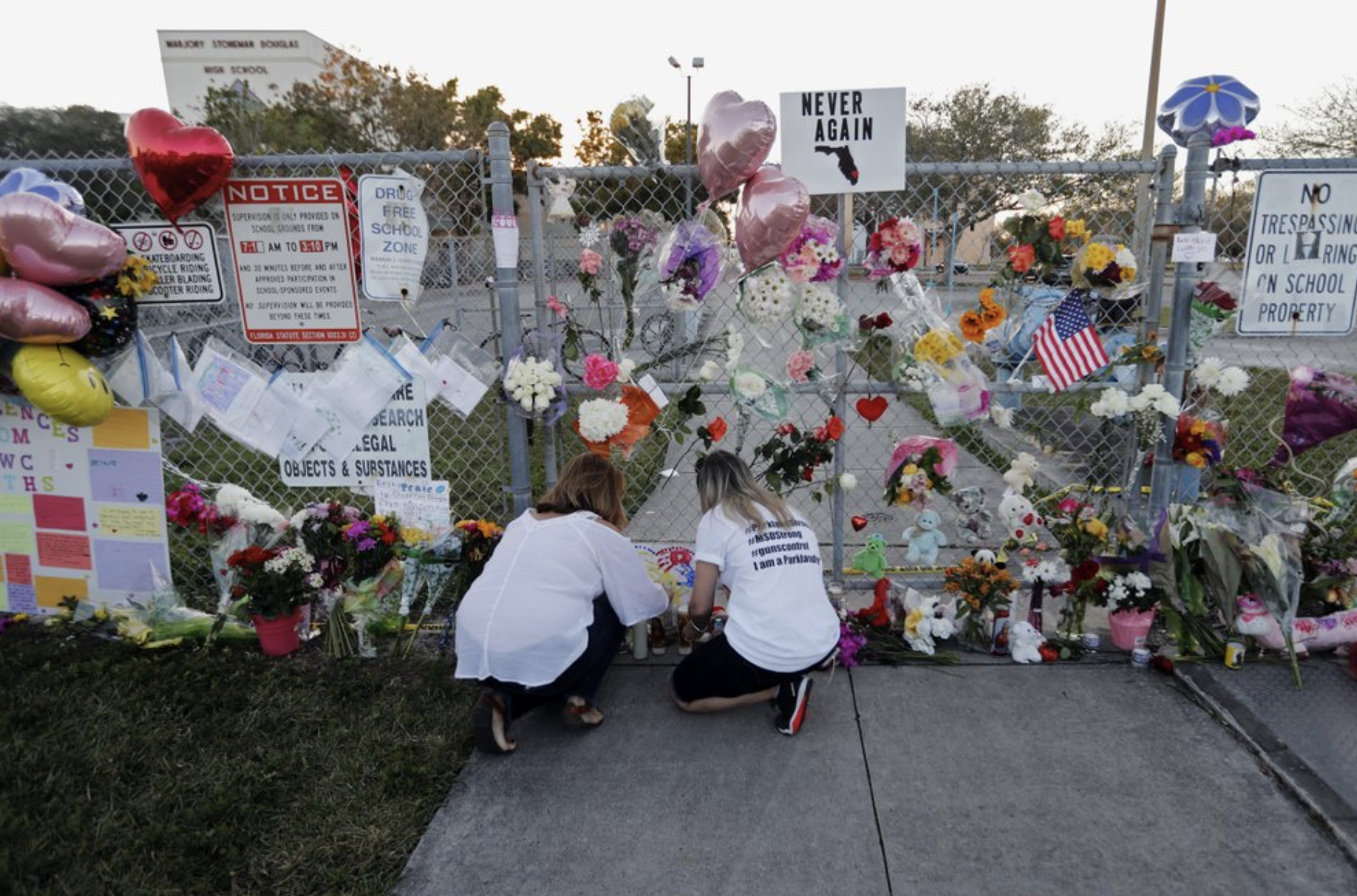 Parkland shooting anniversary